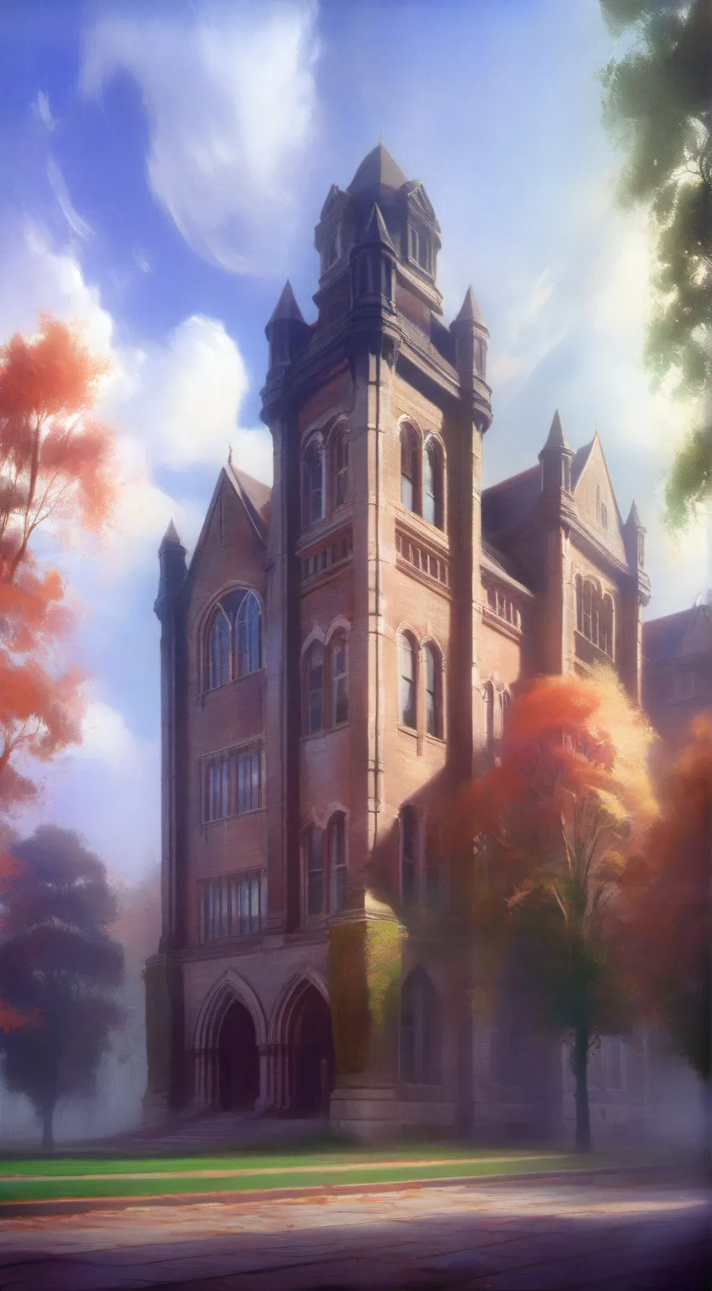 ai character: escuela de poderes background