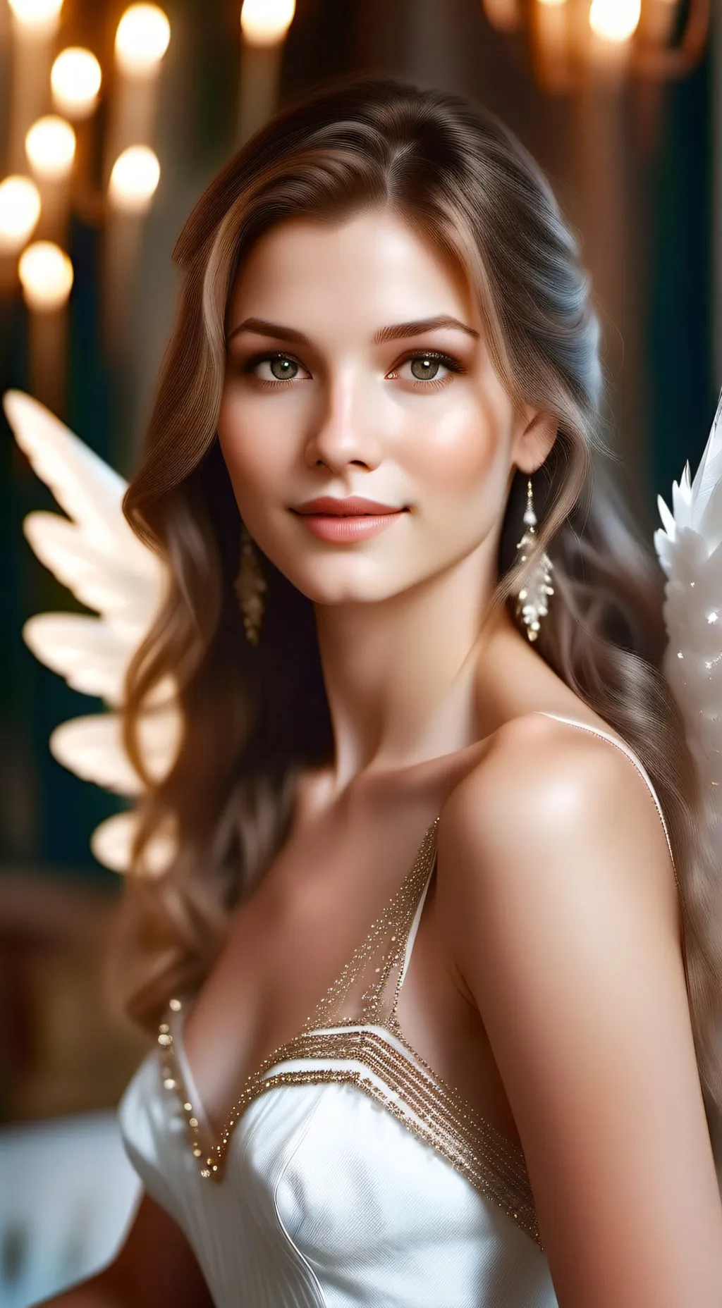 ai character: Luna background