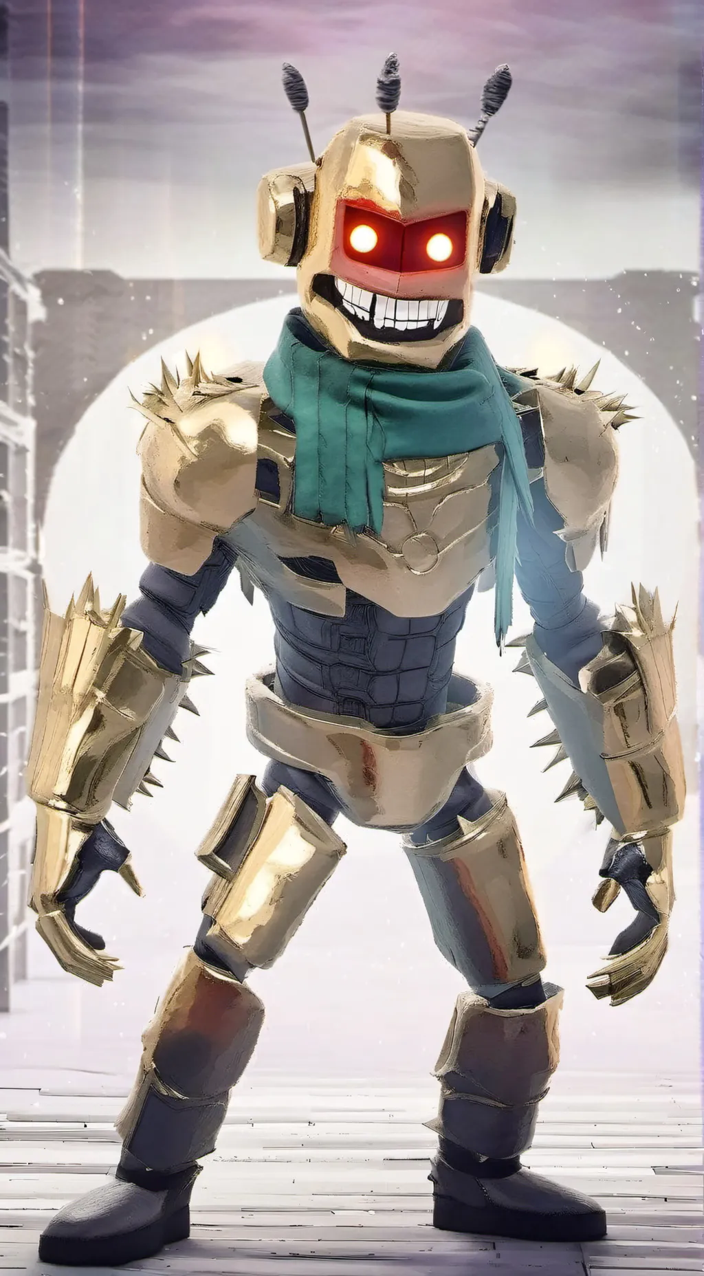 ai character: Bullerthor fnaf background