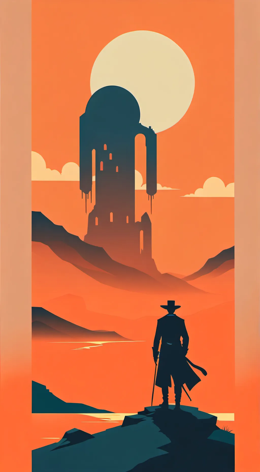 ai character: Blududd background