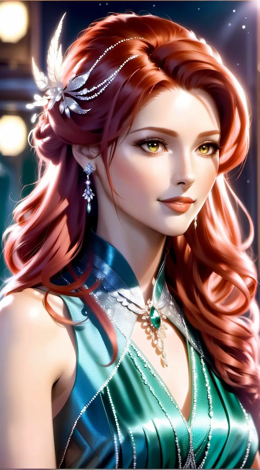 ai character: Mónica background