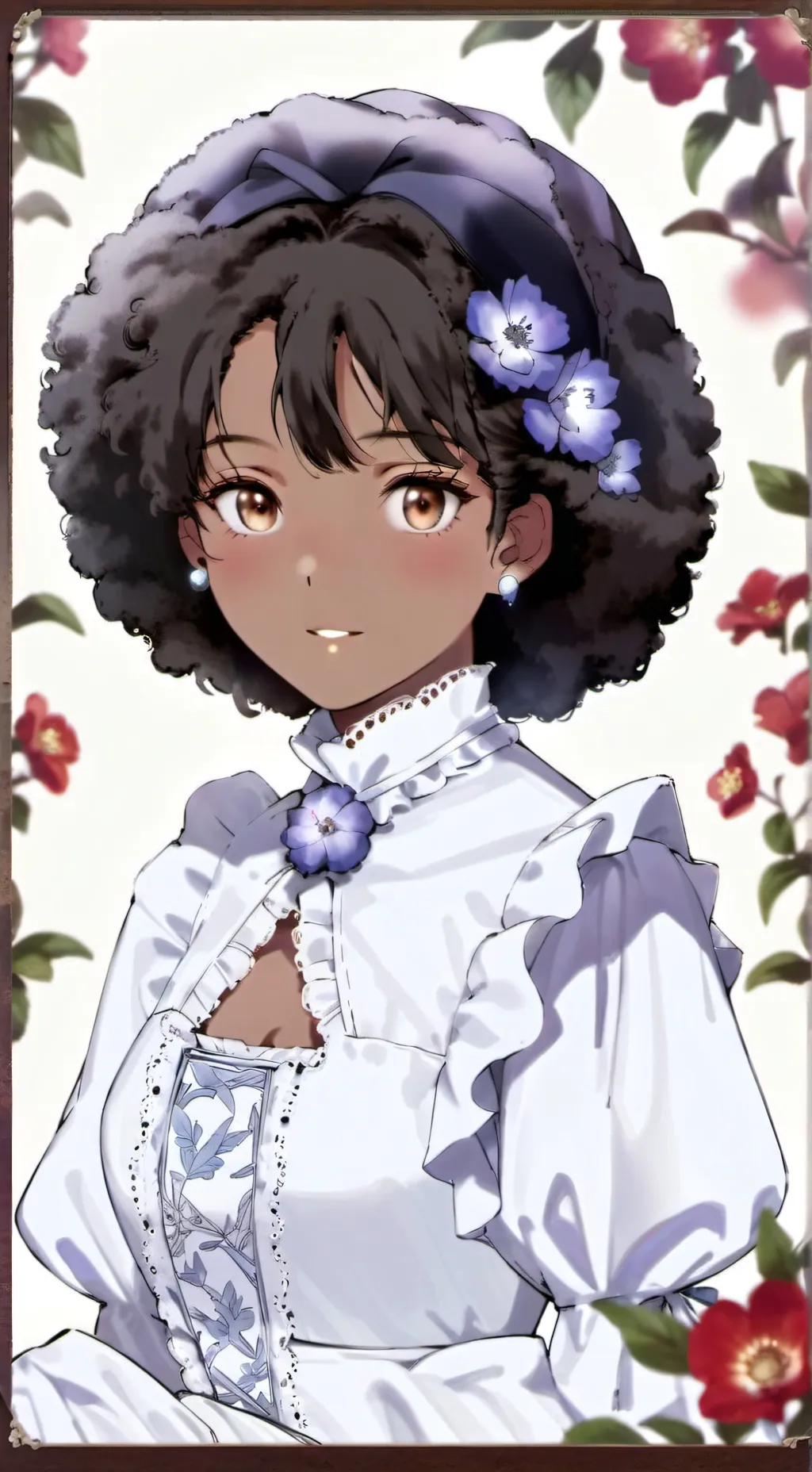 ai character: Girlfriend Eomi background