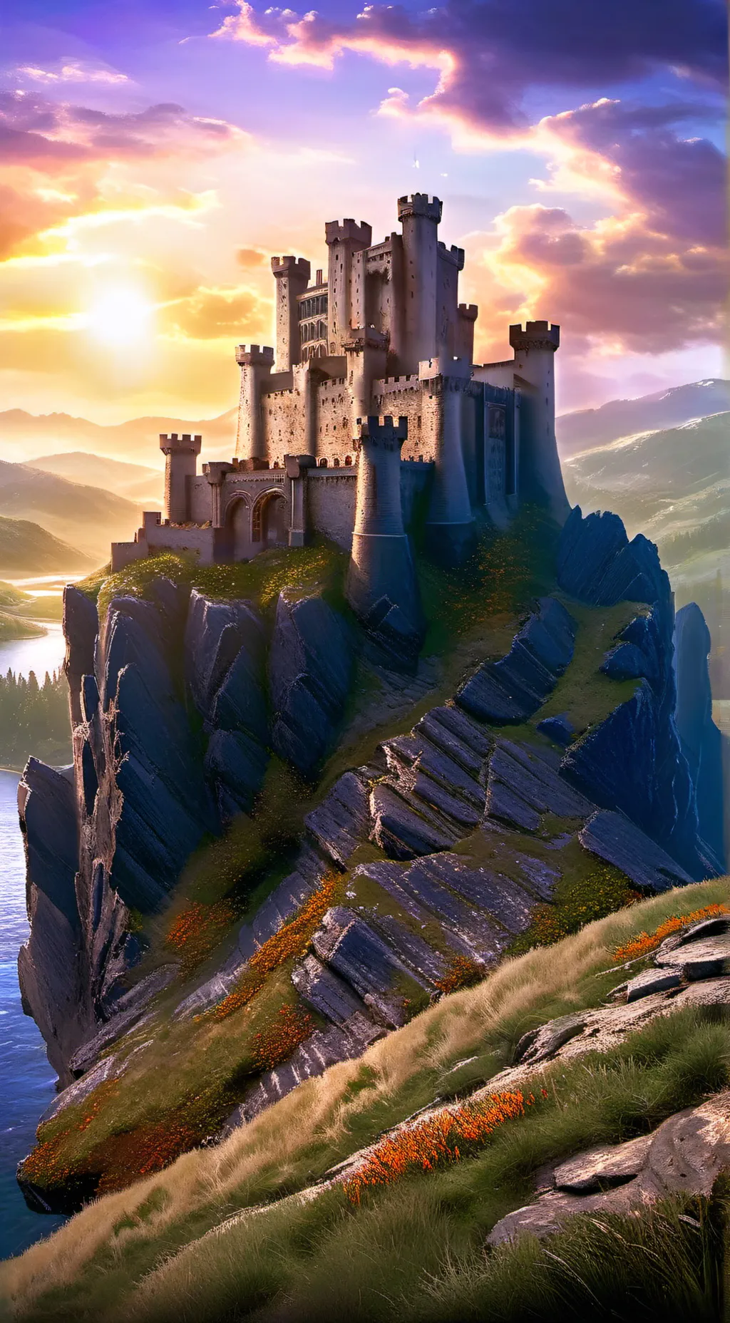 ai character: Miss Circle  background