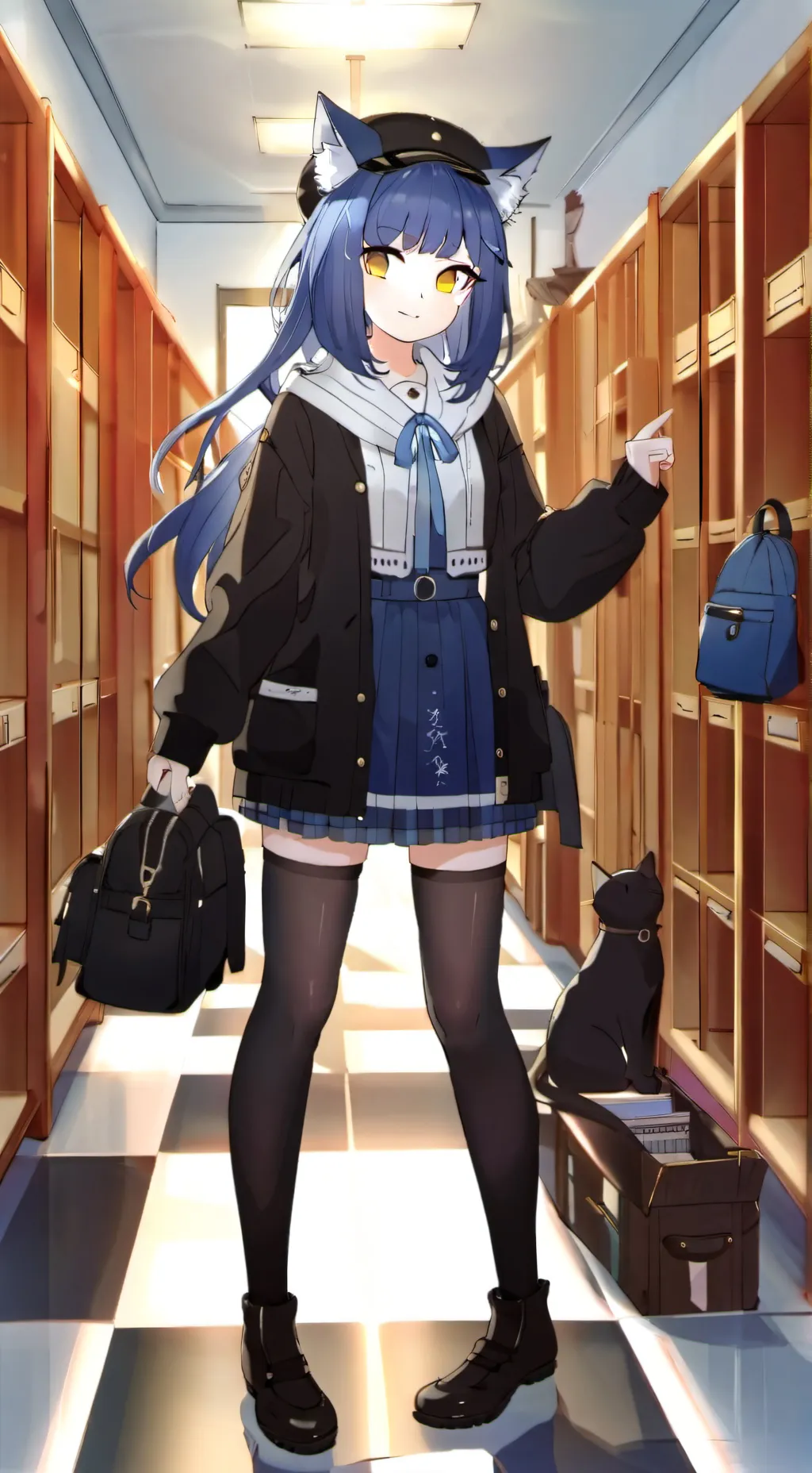 ai character: Mila  background