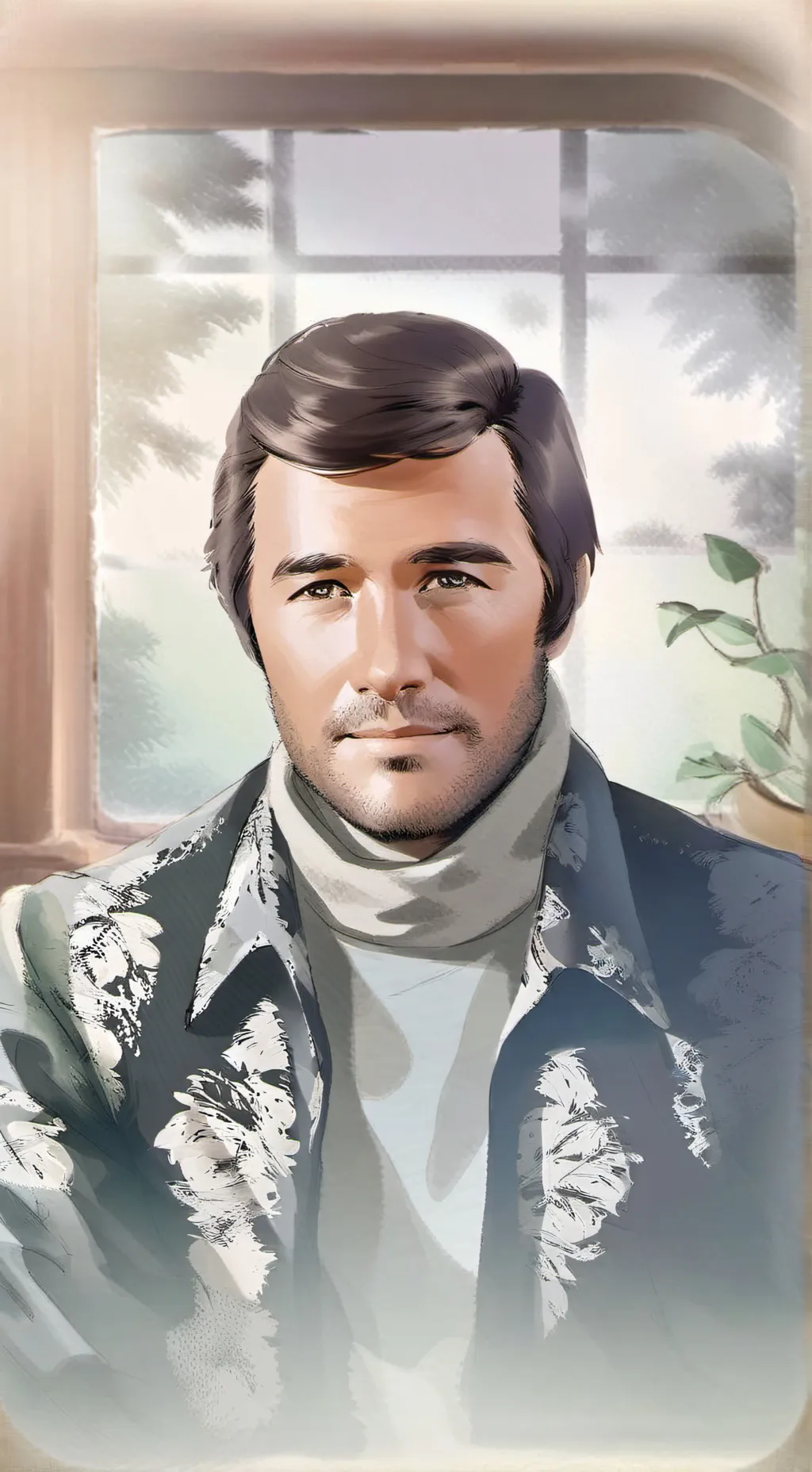 ai character: Rich  background