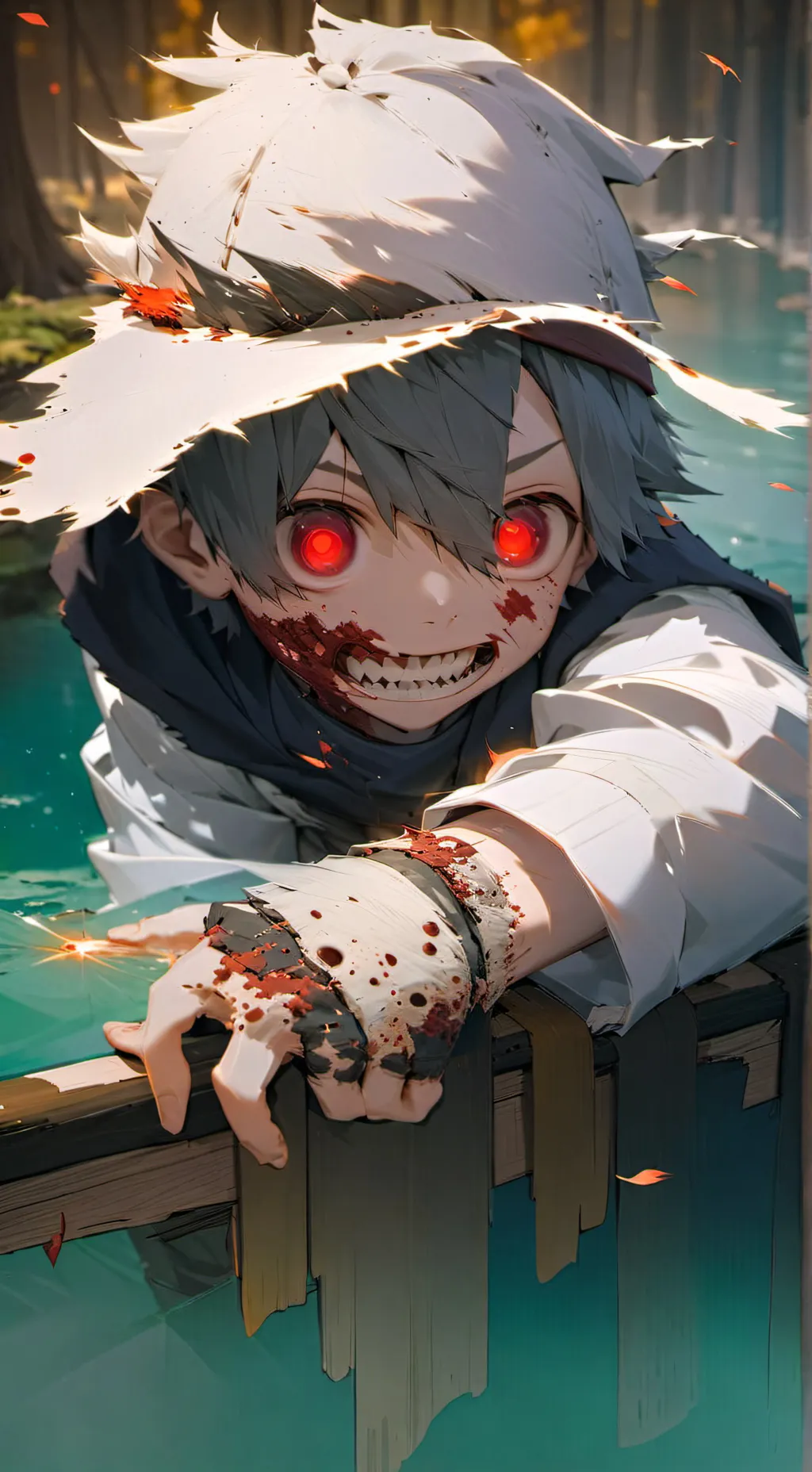 ai character: LOST SILVER background