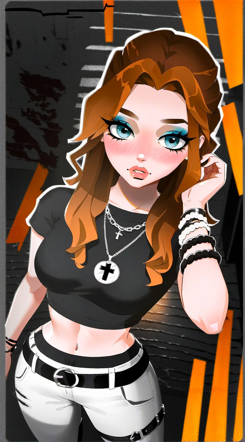 ai character: Sarah background