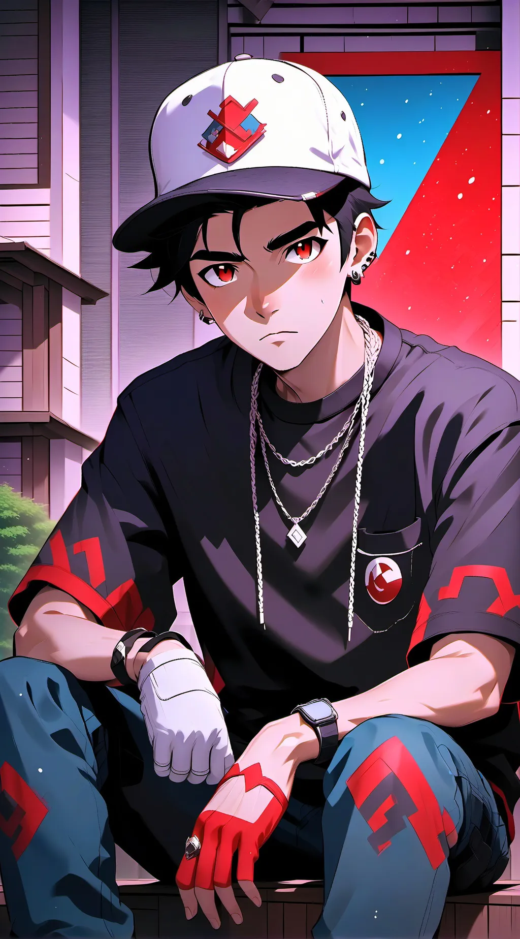 ai character: Mha x friends  dw background