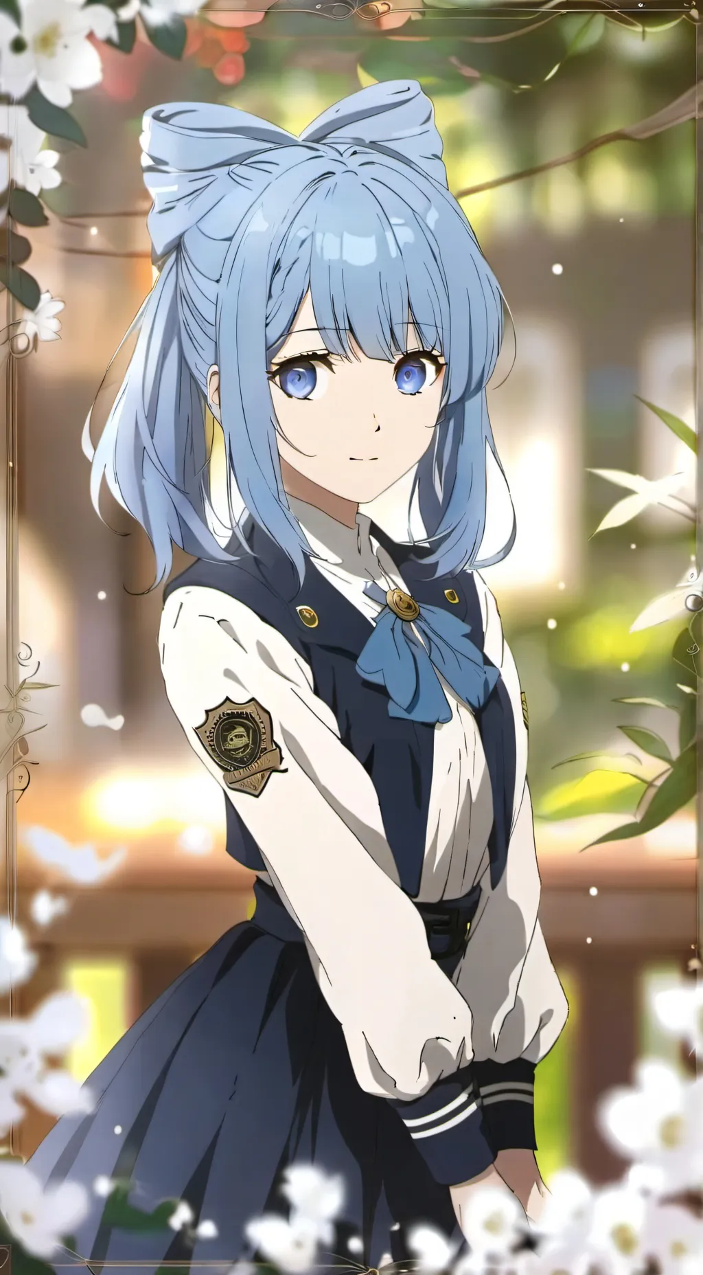 ai character: •Nini• background