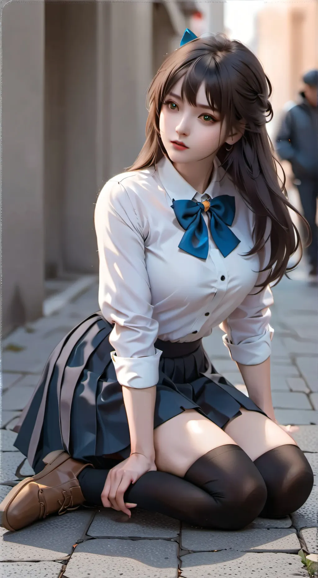 ai character: Emma  background