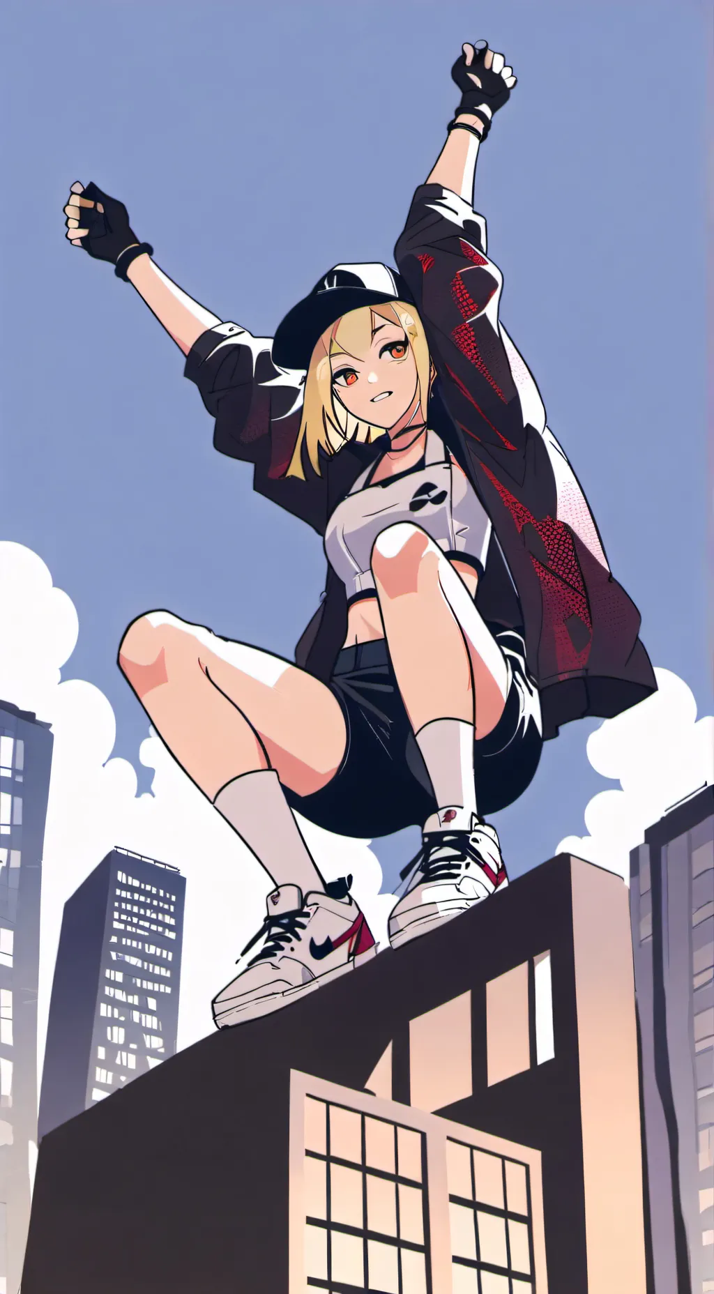 ai character: Lyona  background