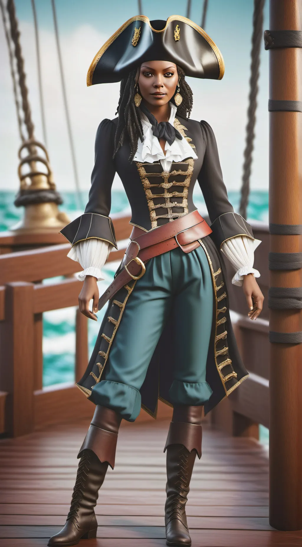 ai character: Captain Blackwood background