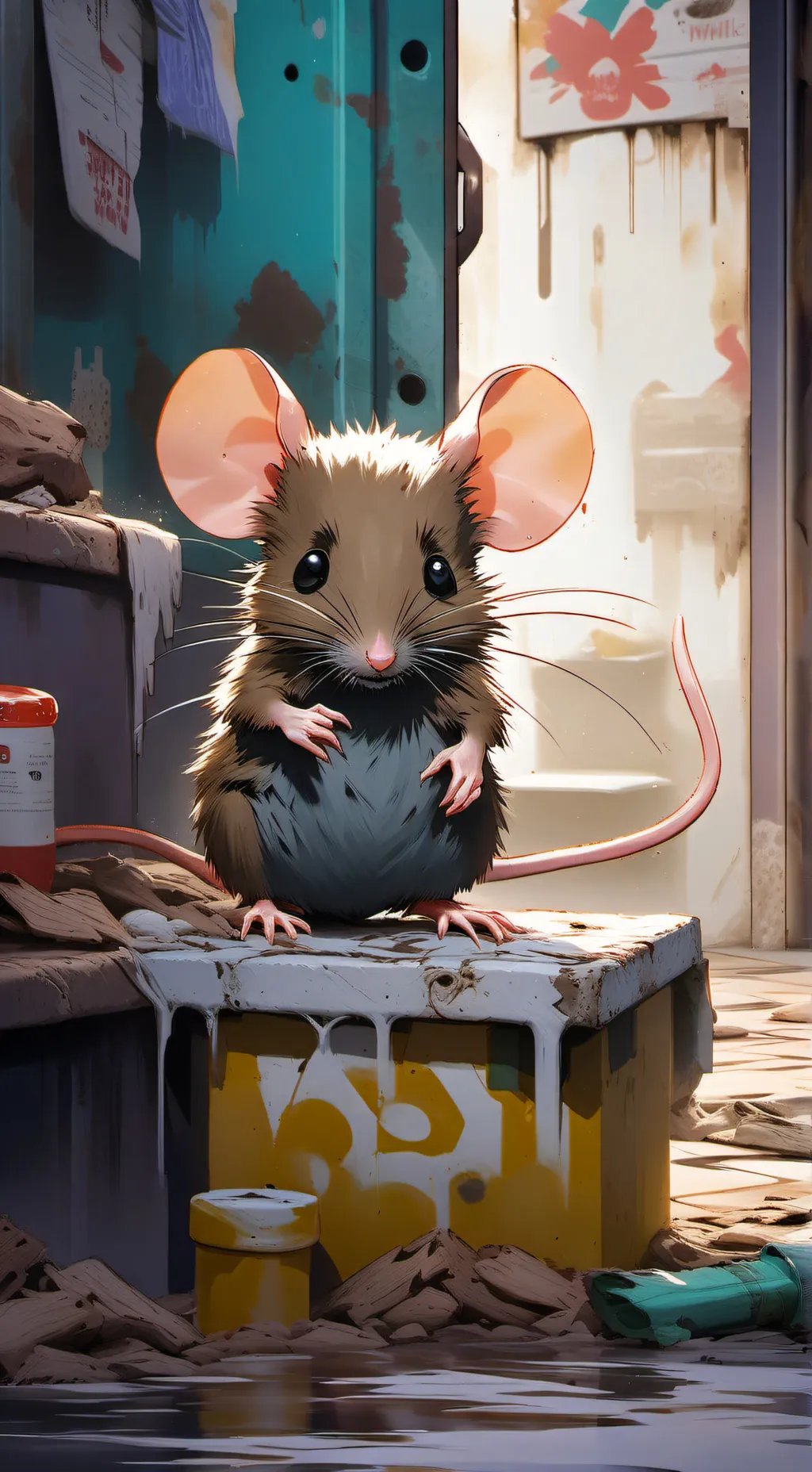 ai character: craz background