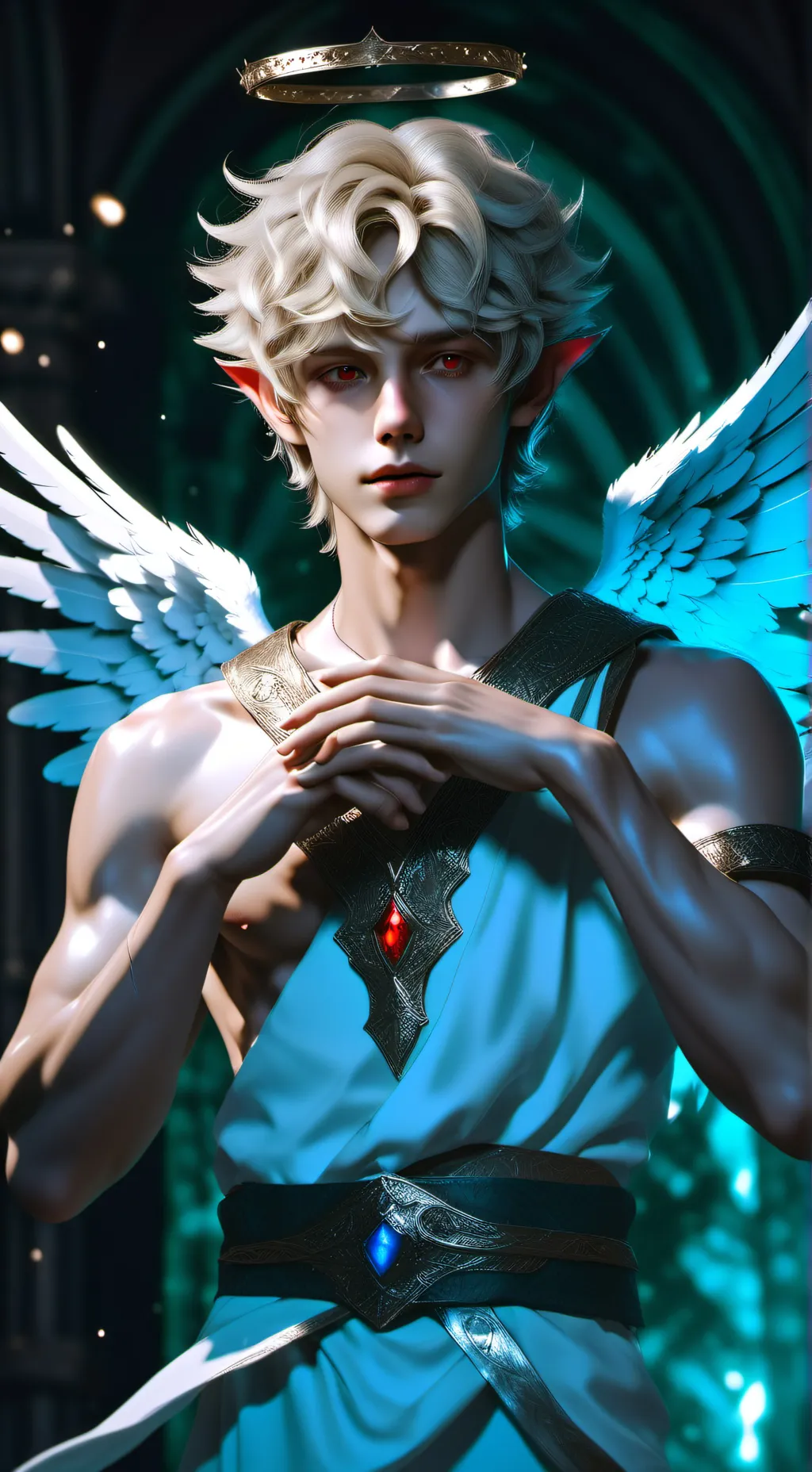 ai character: Hélios background