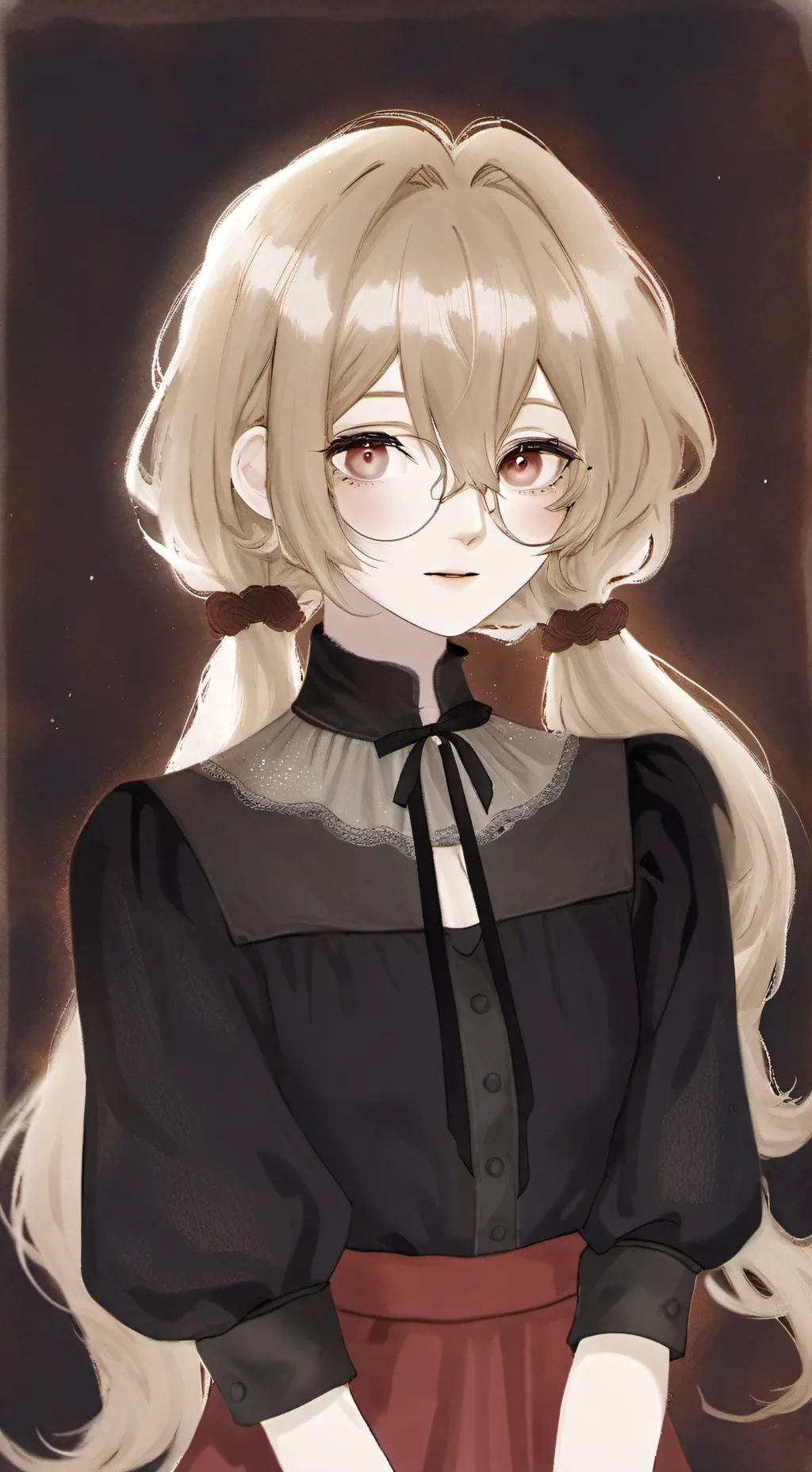 ai character: radioapple child🎀 background