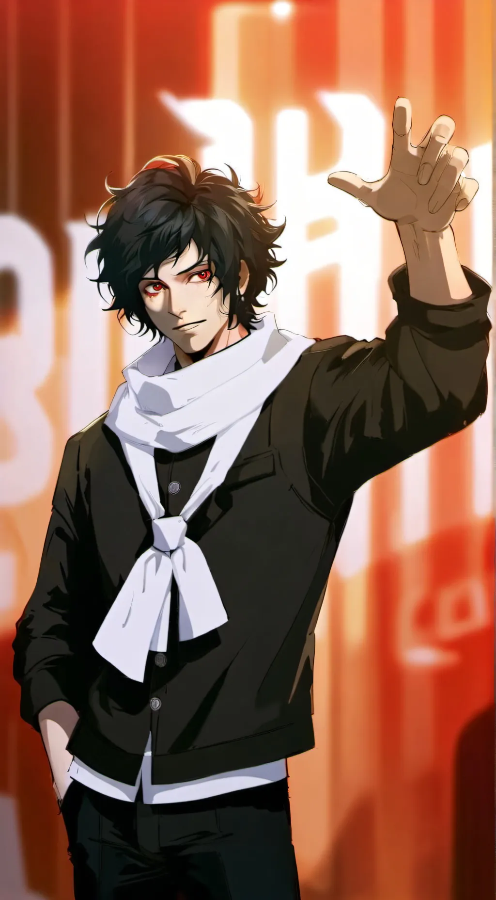 ai character: aizawa sensei  background