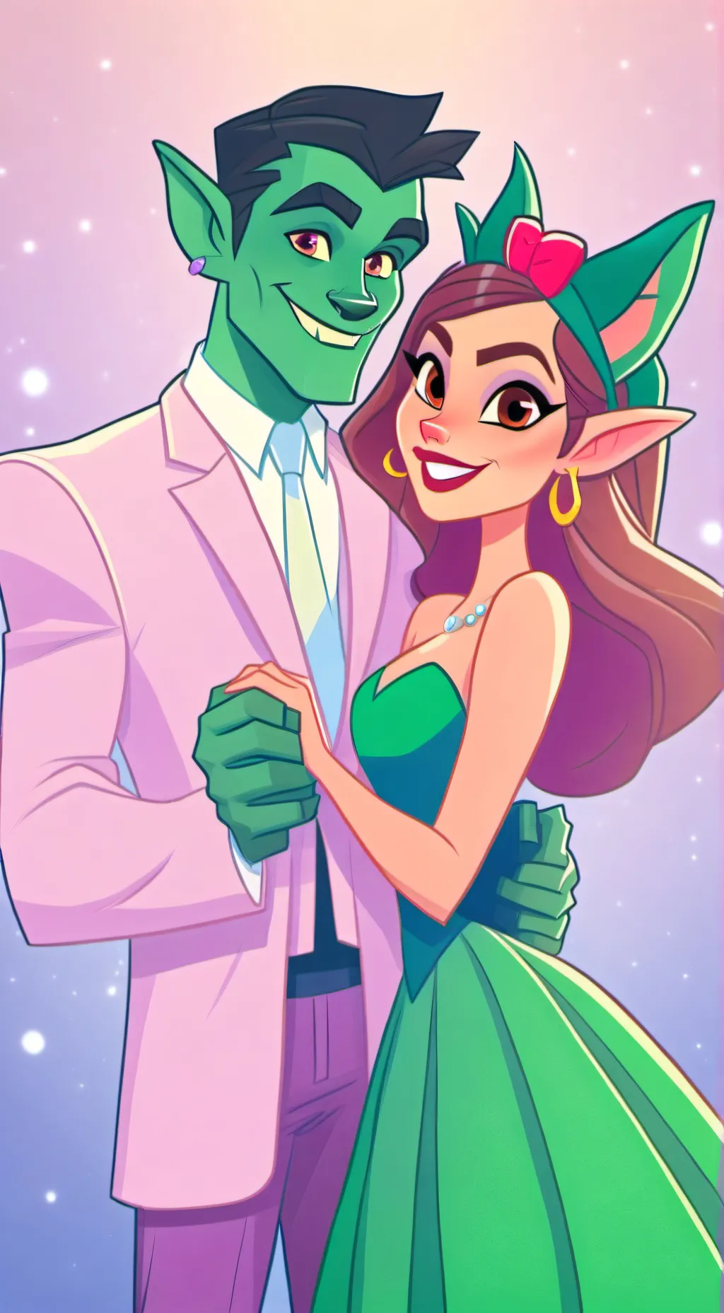 ai character: Bella Wolf X gobby background