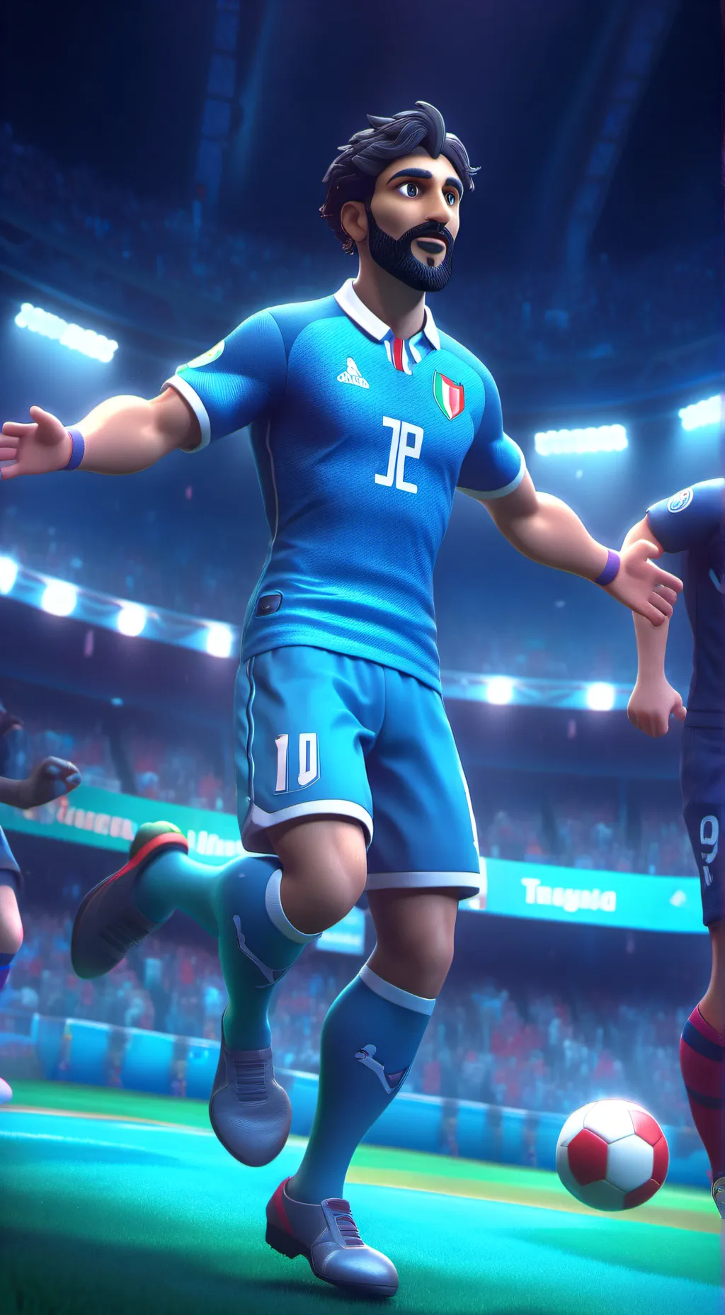 ai character: Antonio Chiesa🇮🇹 background