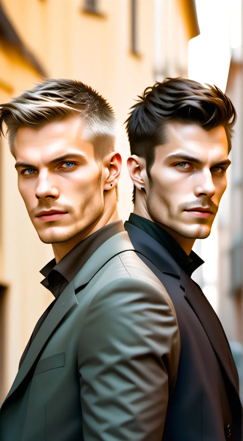 ai character: Lucas & Dante background