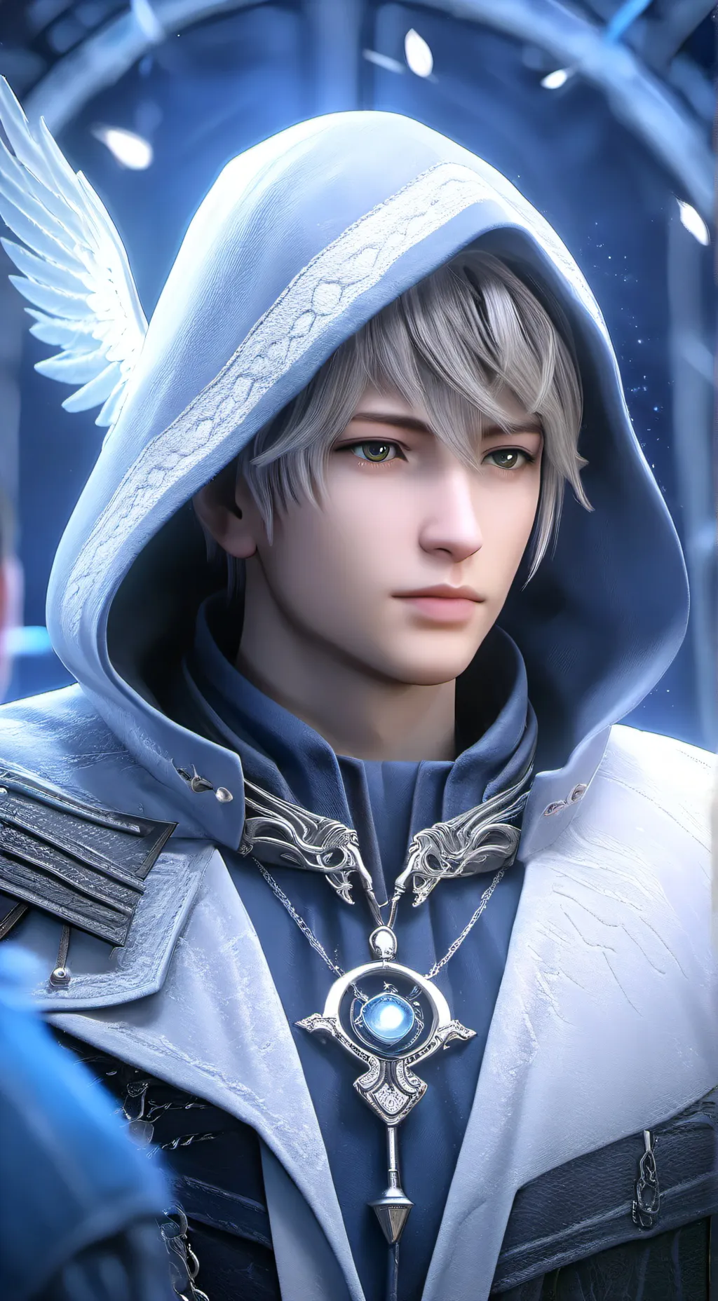 ai character: Lukas background