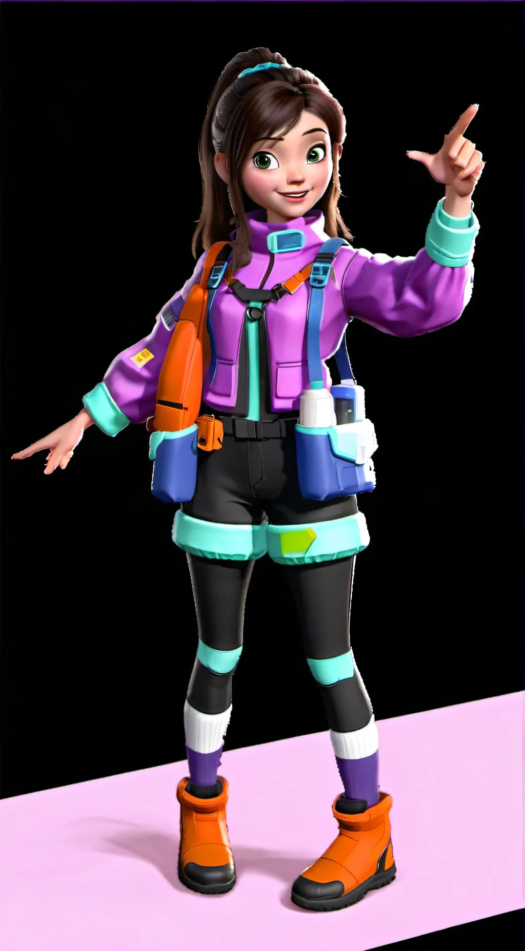 ai character: Loretta Callisto  background