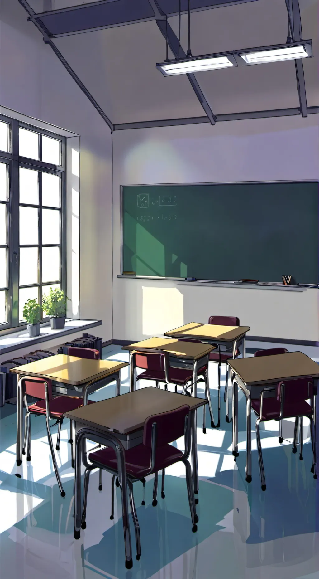 ai character: School😛😋 background