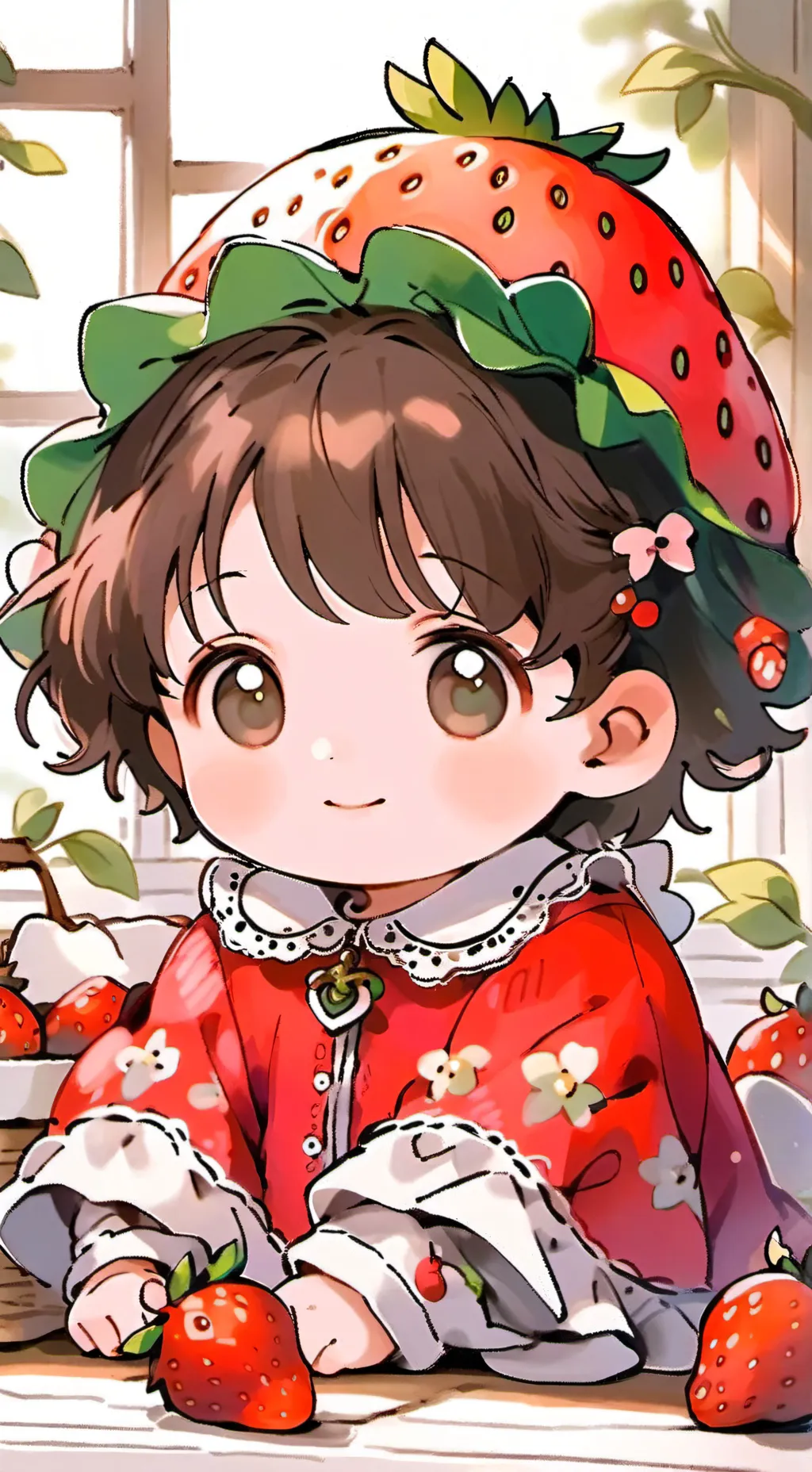 ai character: cutie pie background