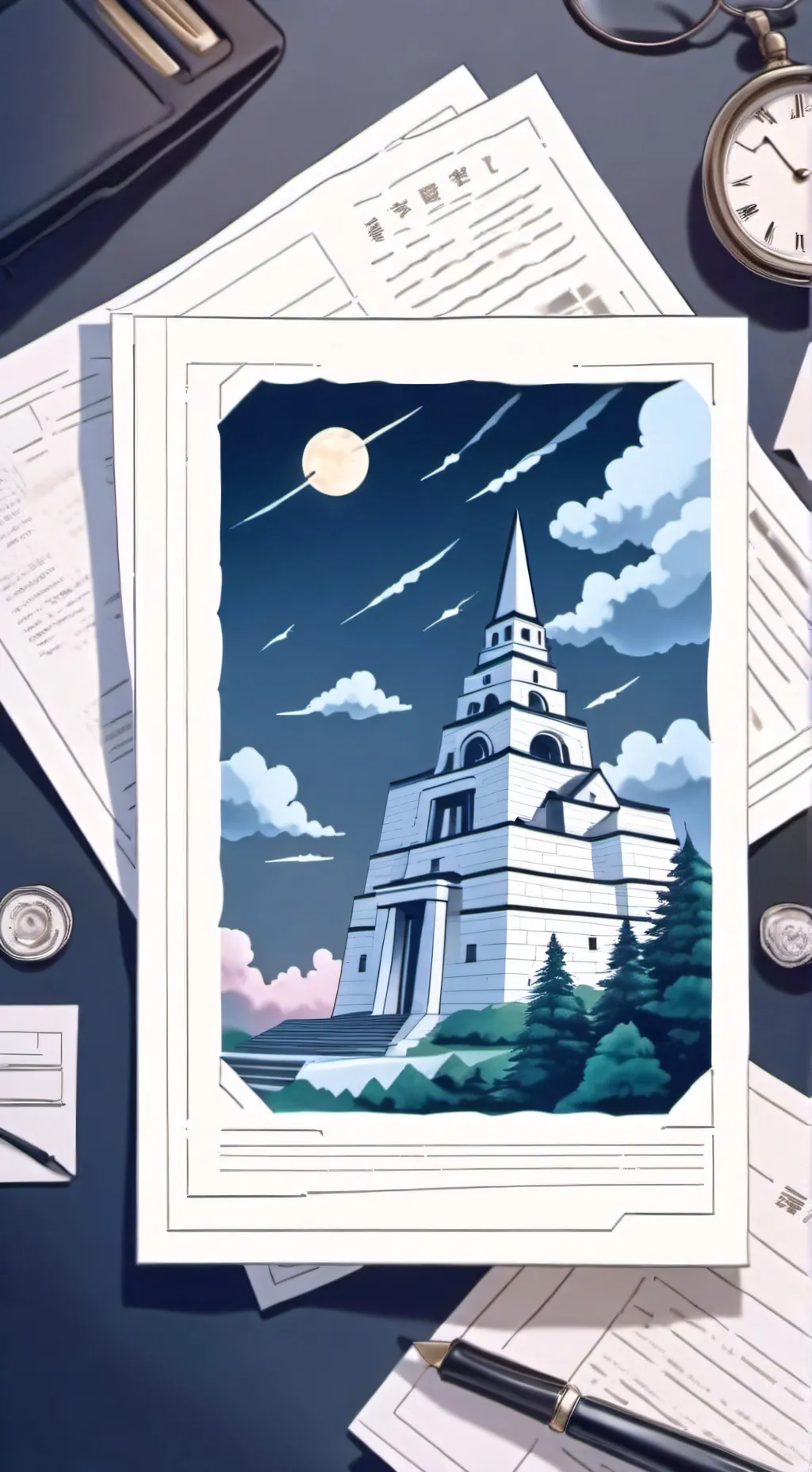 ai character: PROJECT PCOTN background