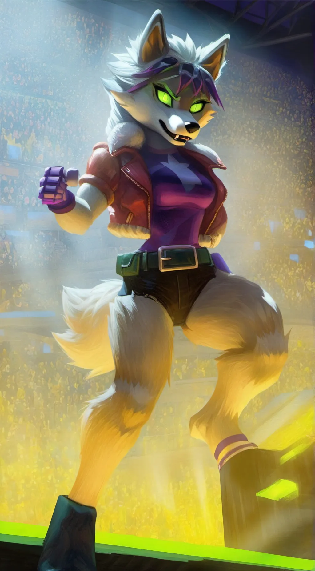 ai character: Roxy background