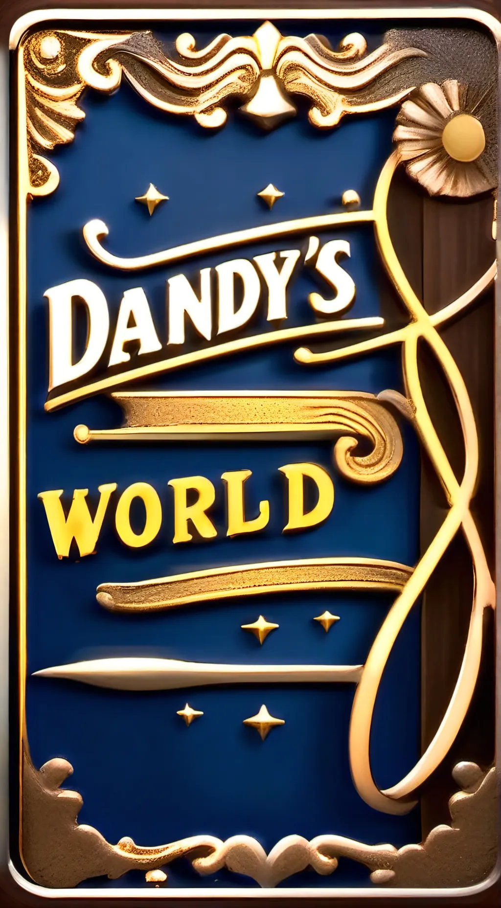 ai character: DANDYS WORLD background