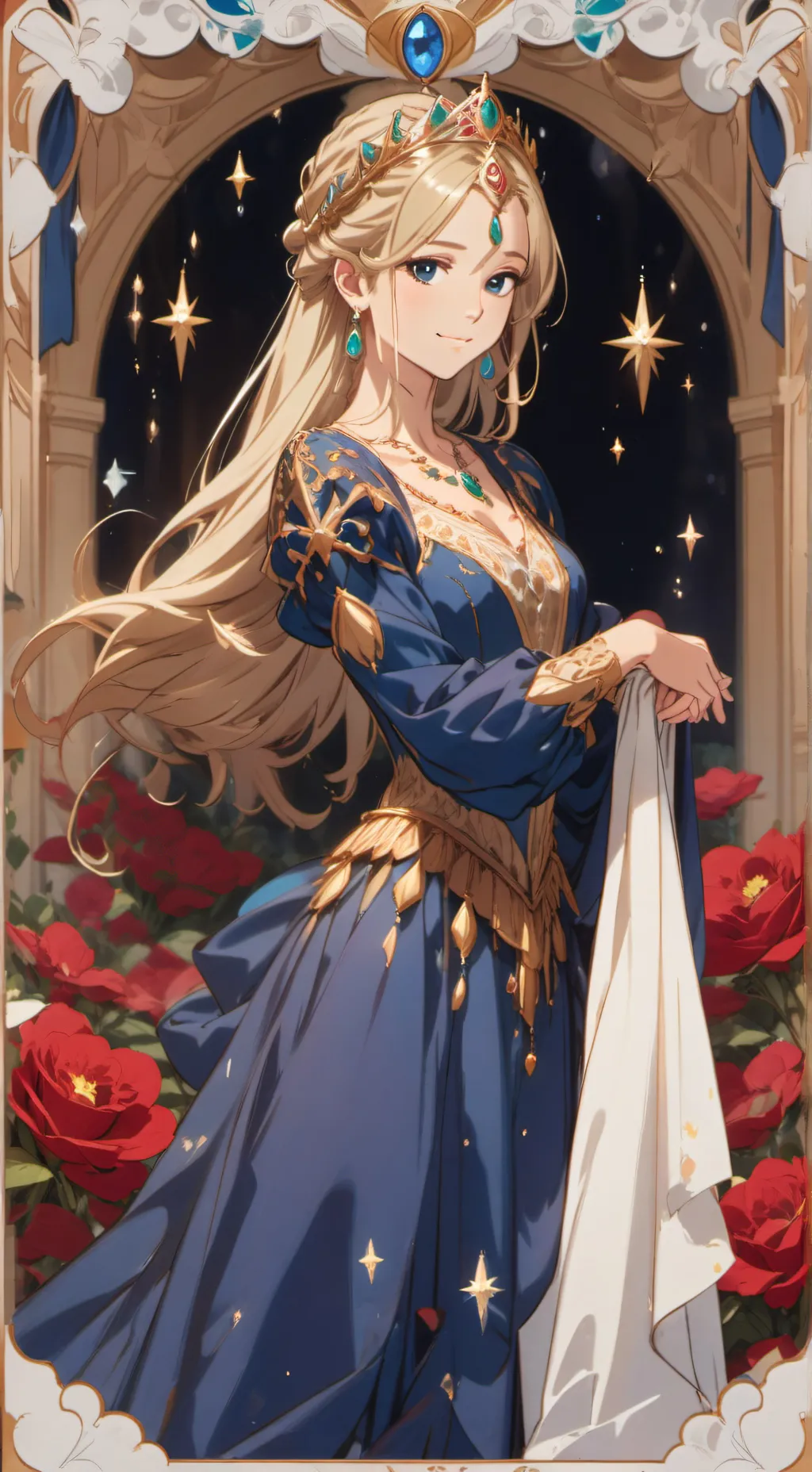 ai character: princess lola background