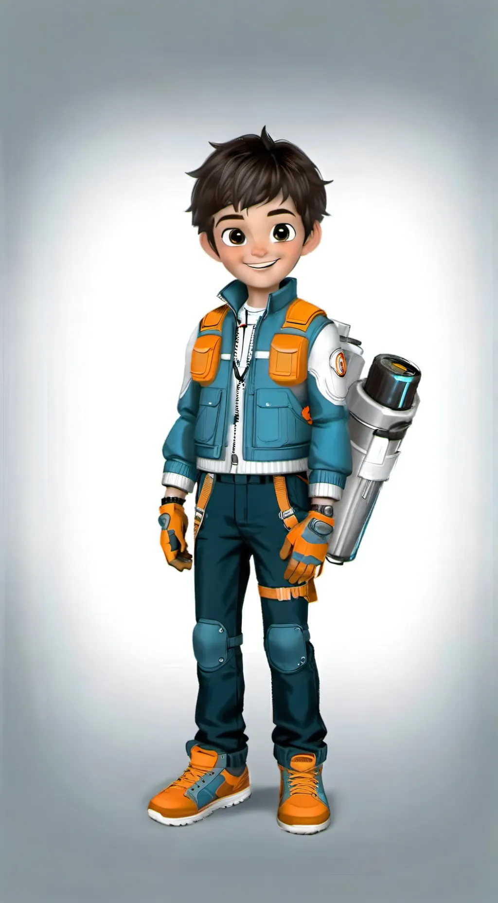 ai character: Miles Callisto  background