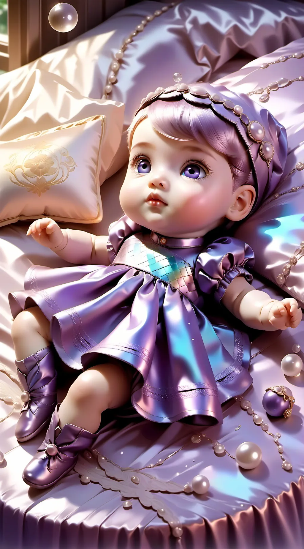 ai character: Baby sofia background