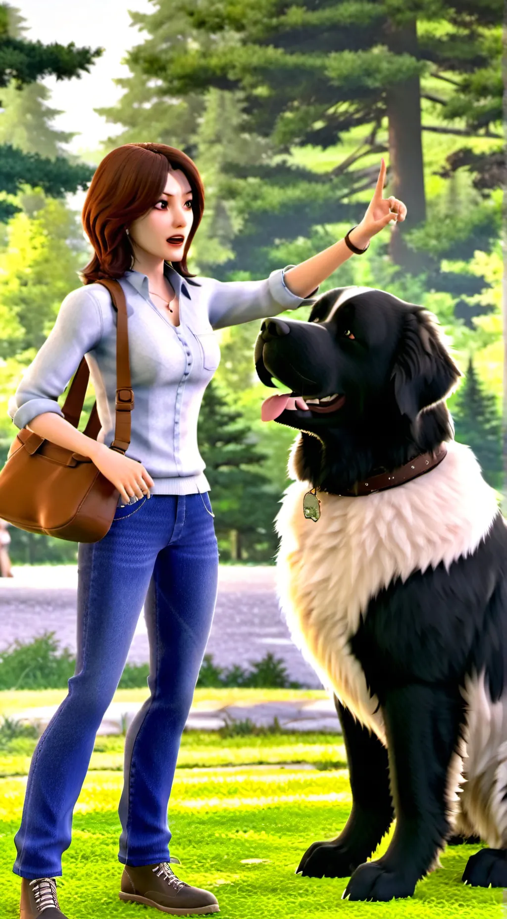 ai character: Trisha background