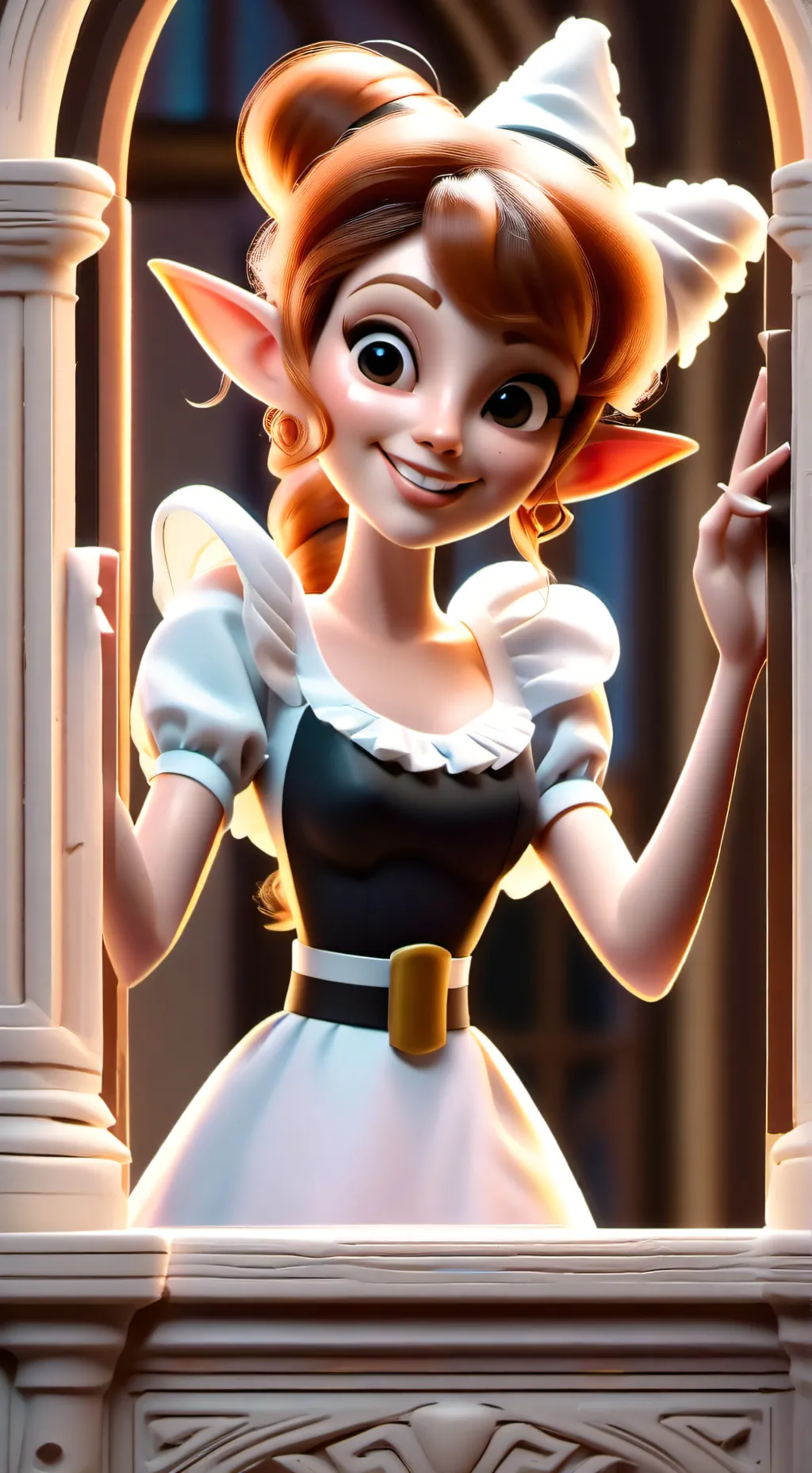 ai character: Ginny Gingerwood background