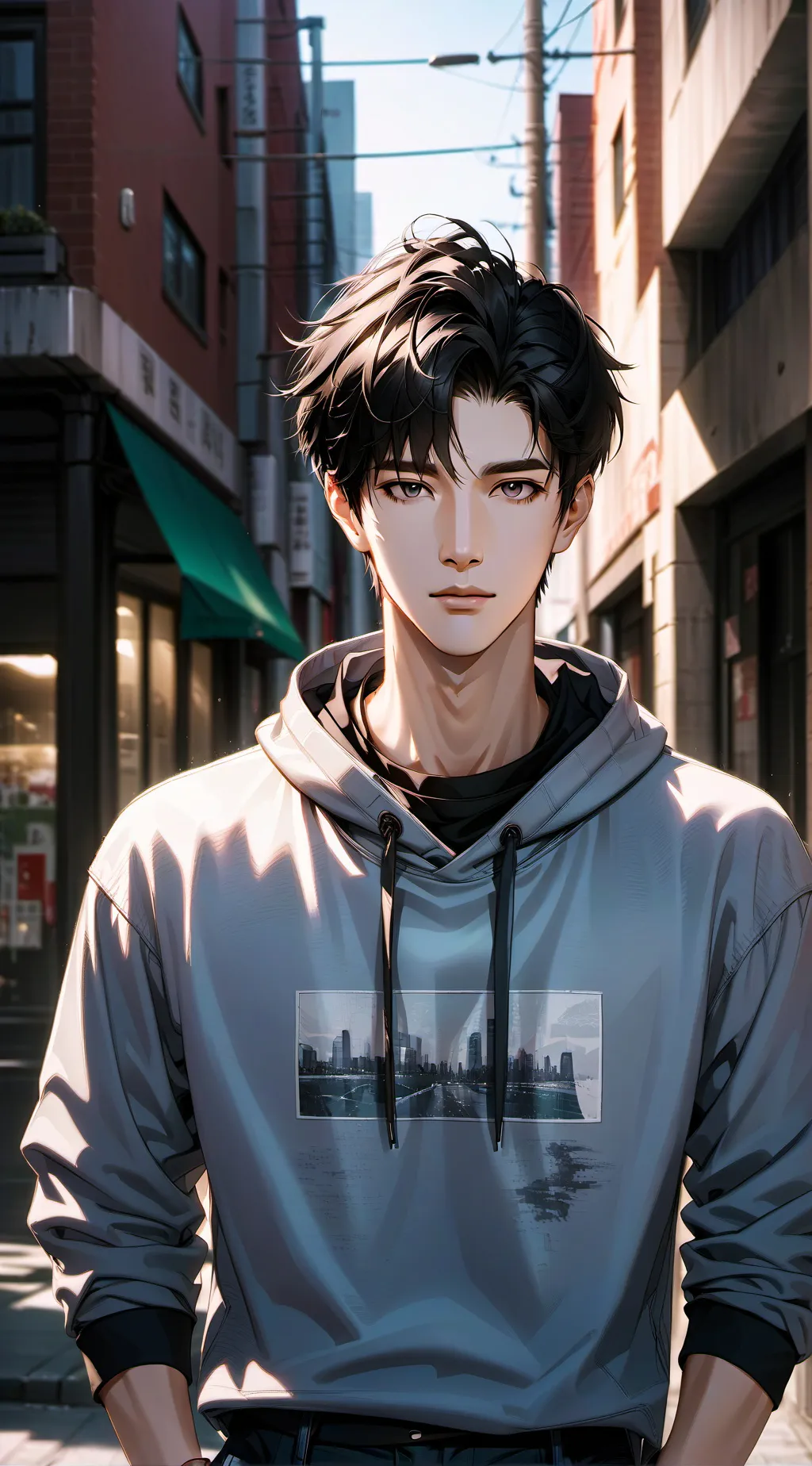 ai character: Akihiko background