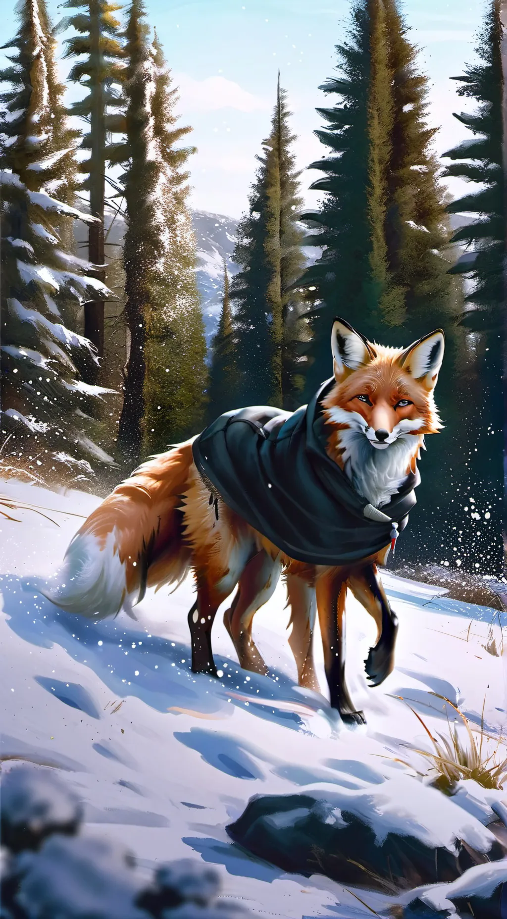 ai character: Zorax background