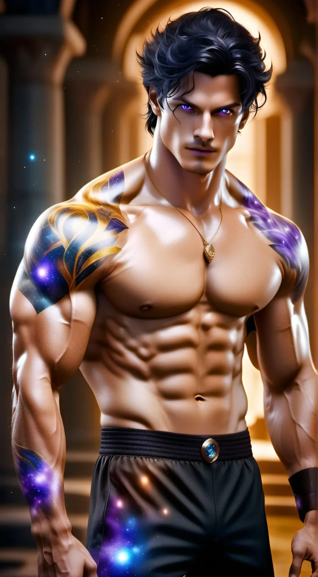 ai character: Polaris background