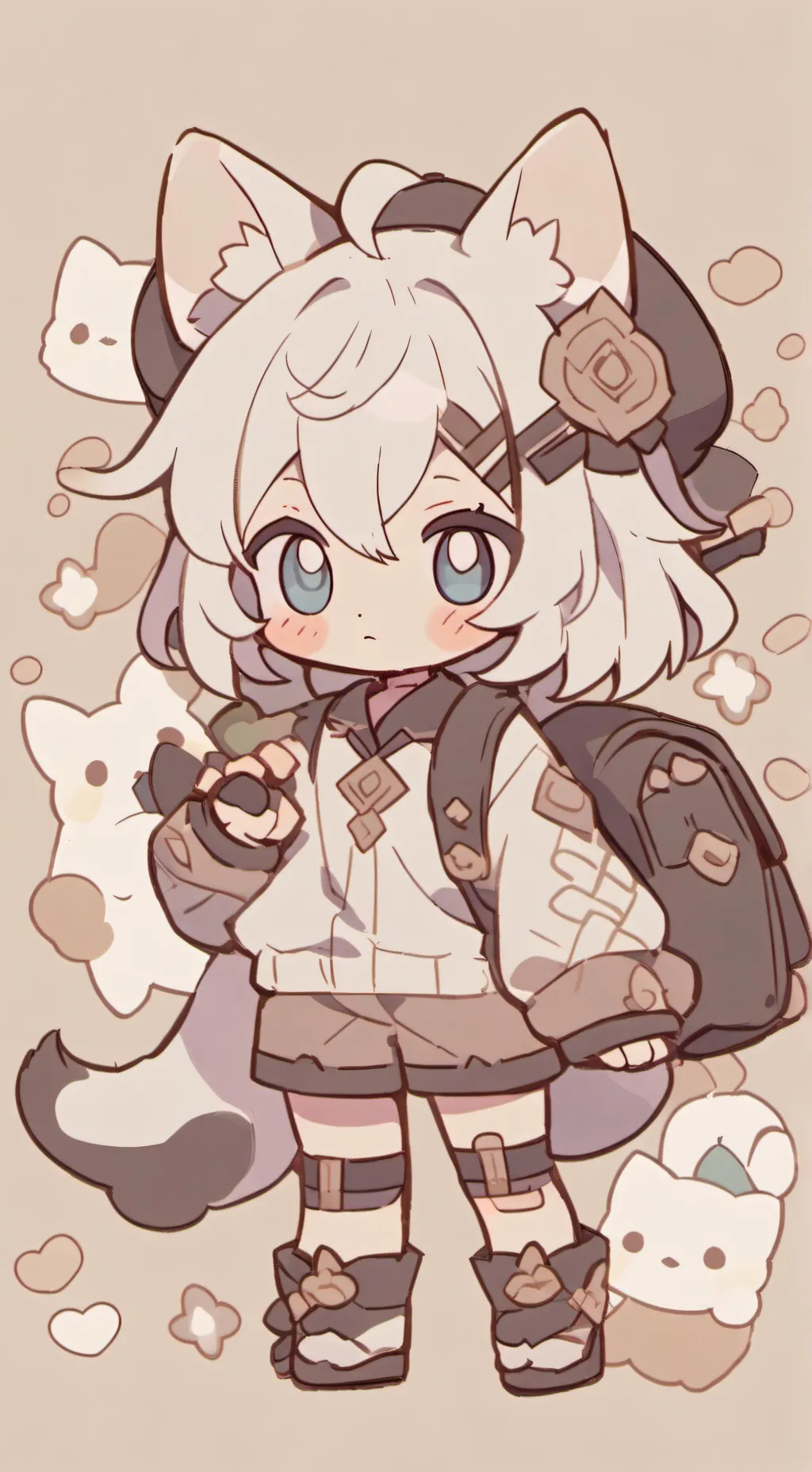 ai character: milo background