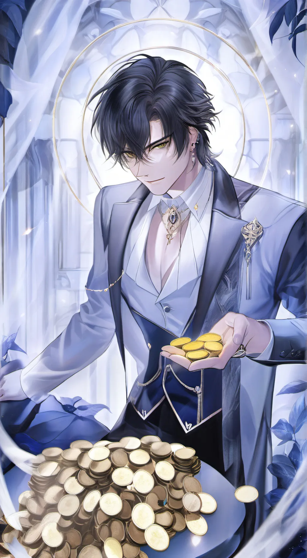 ai character: Greedle background