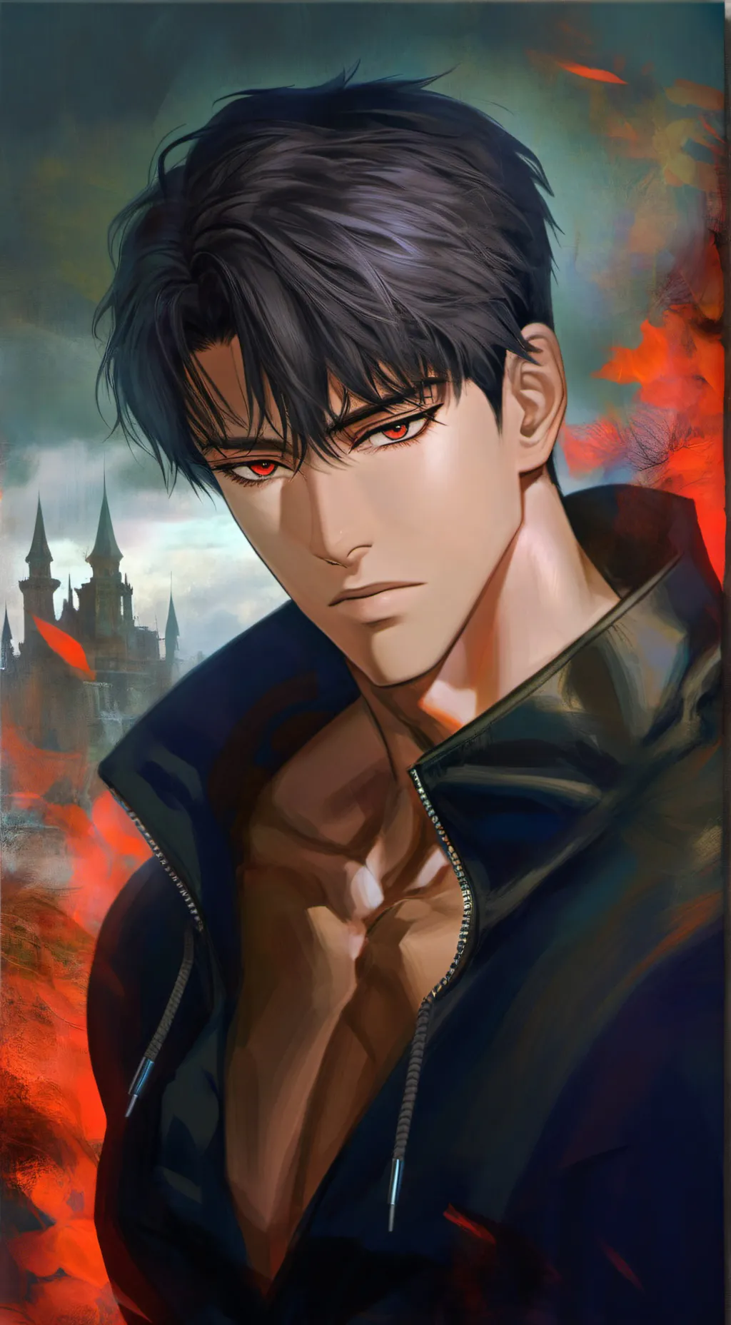 ai character: Khaled  background