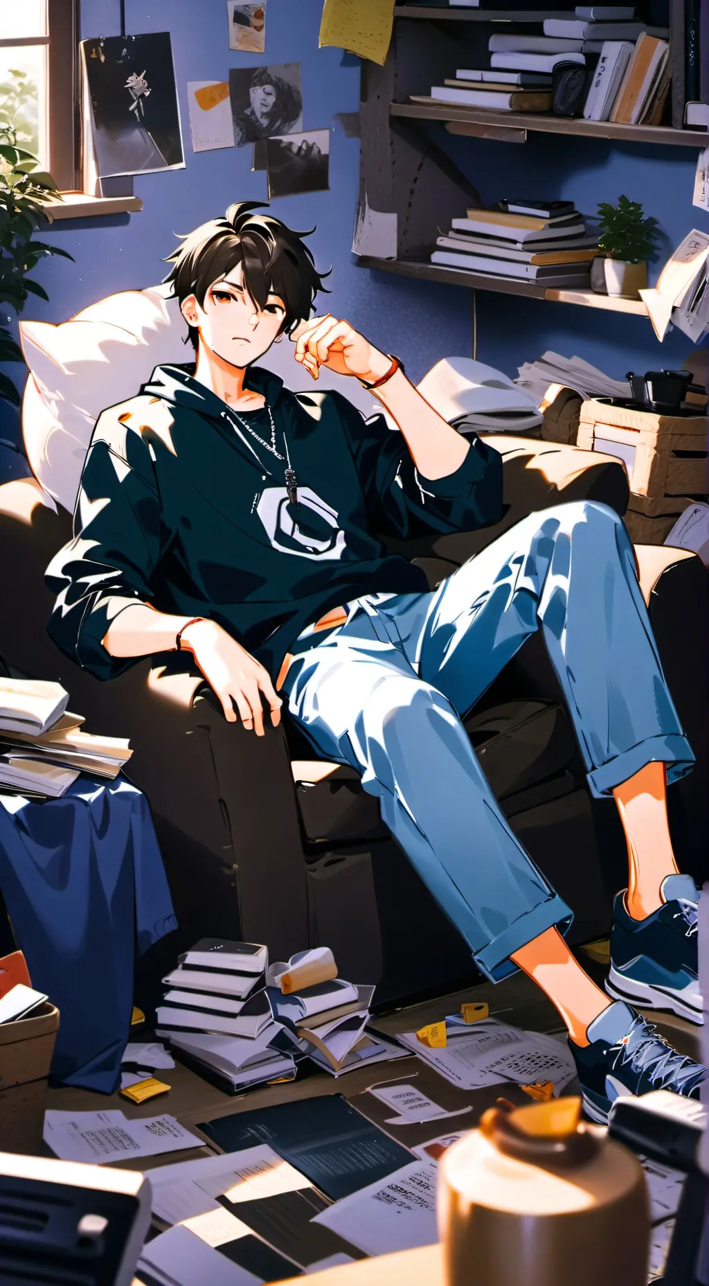 ai character: Slothinal background