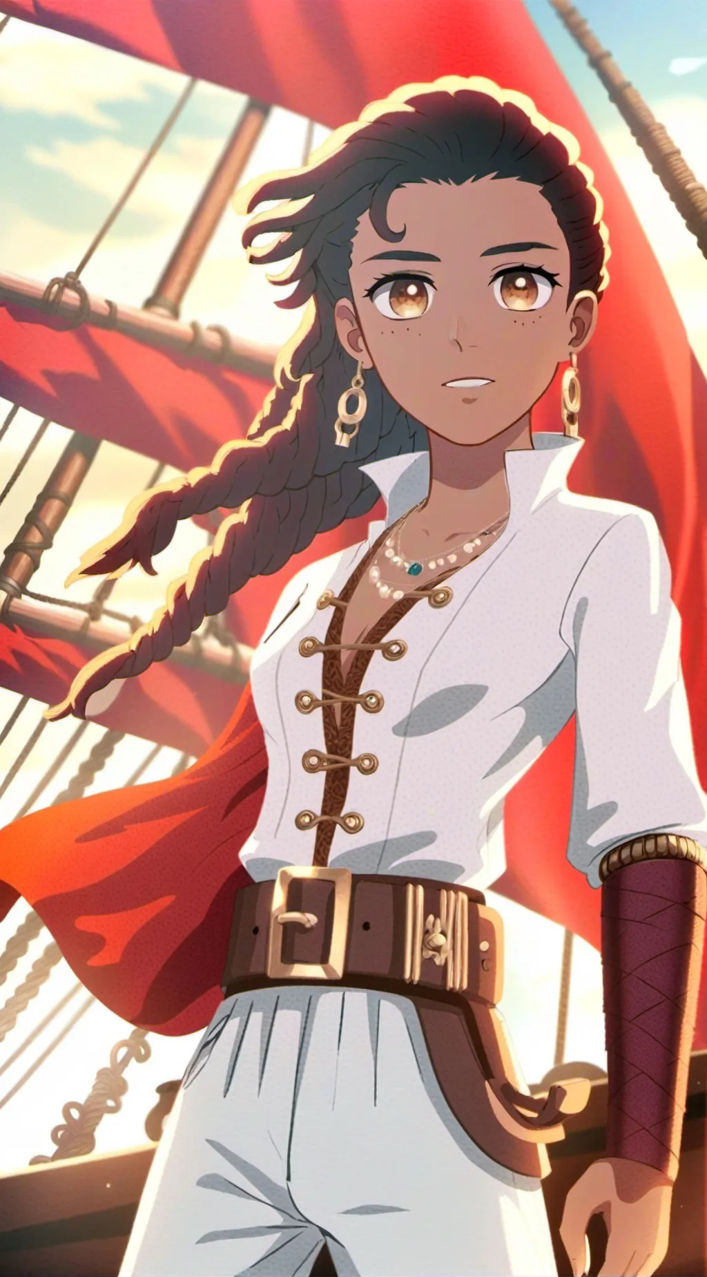 ai character: Crewmate Mikhalia background