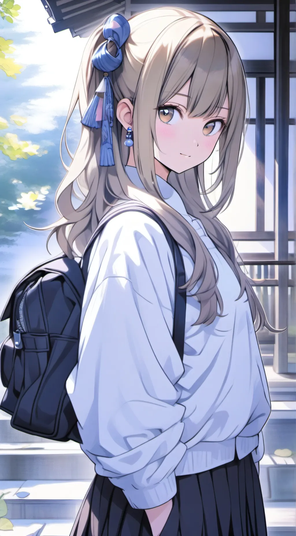 ai character: Portland  background