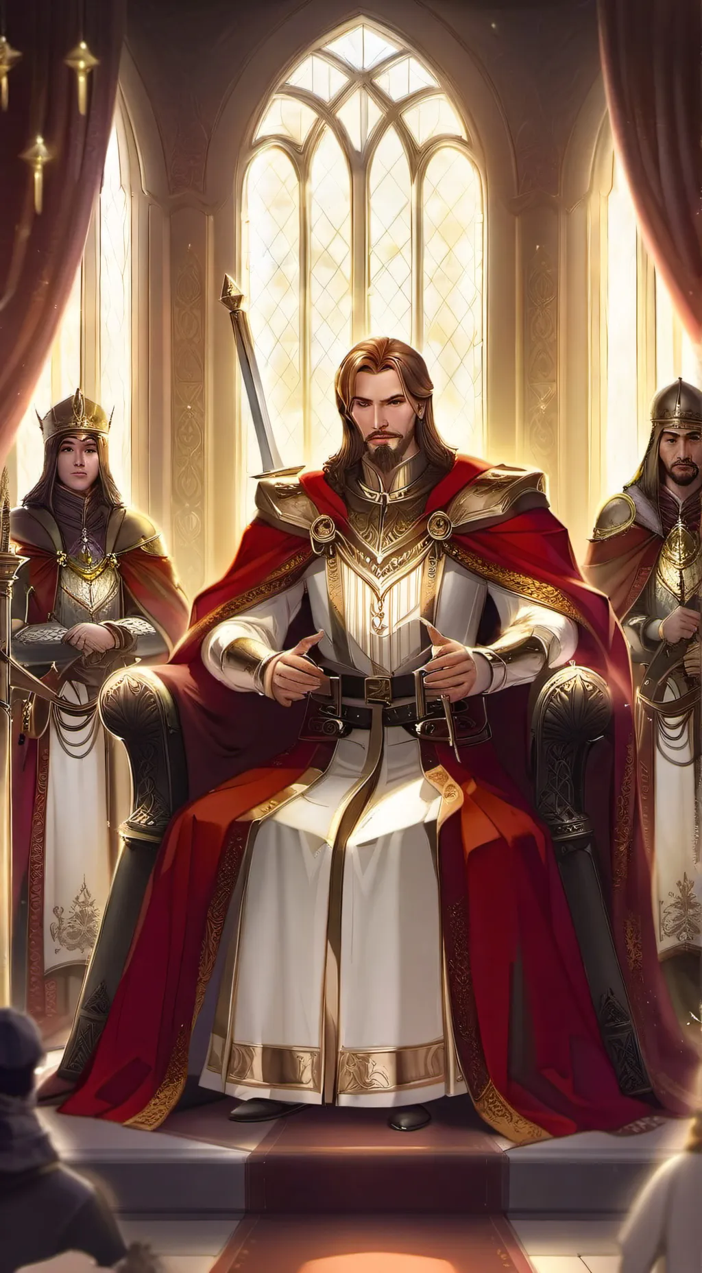 ai character: Pasados lejanos background