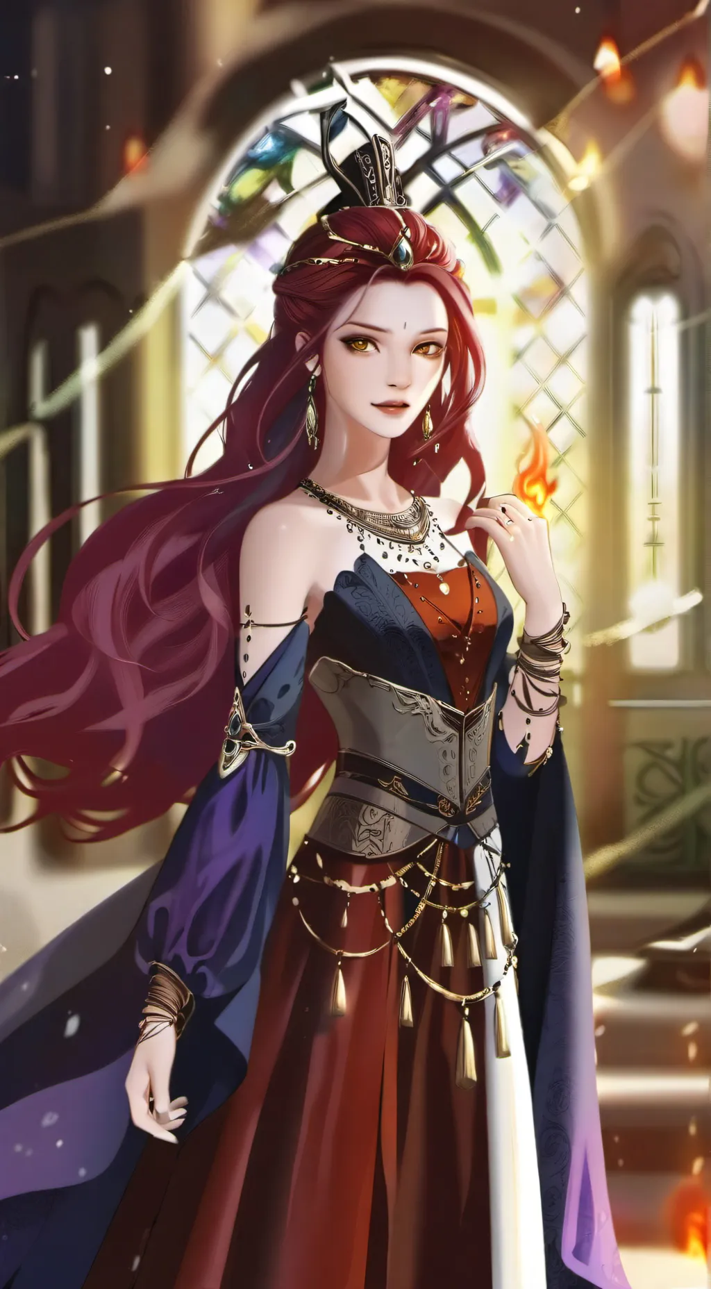 ai character: Cassandra background