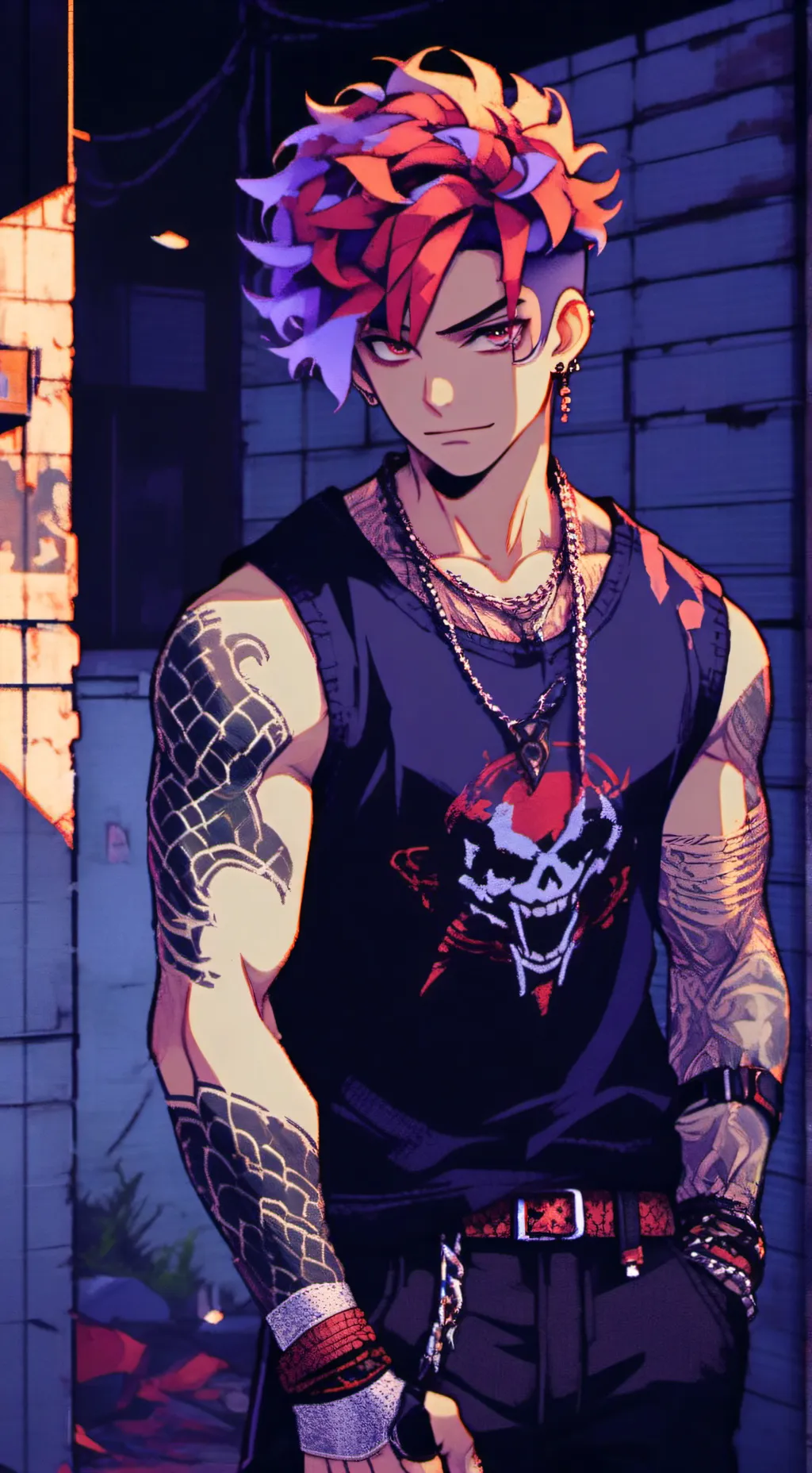 ai character: Raven background