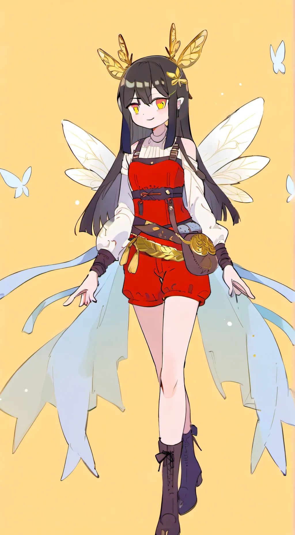 ai character: Honeycomb background