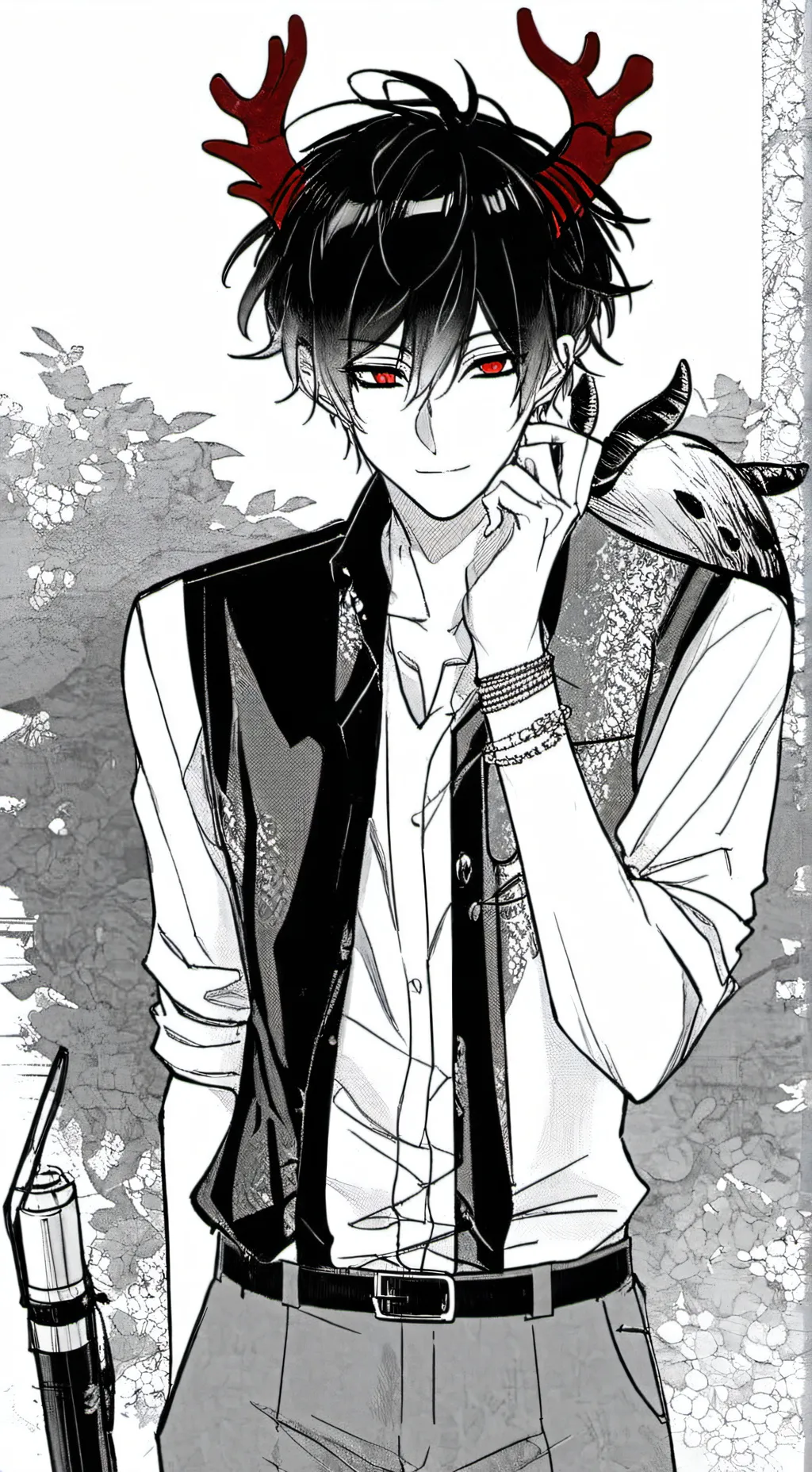 ai character: Raddy background