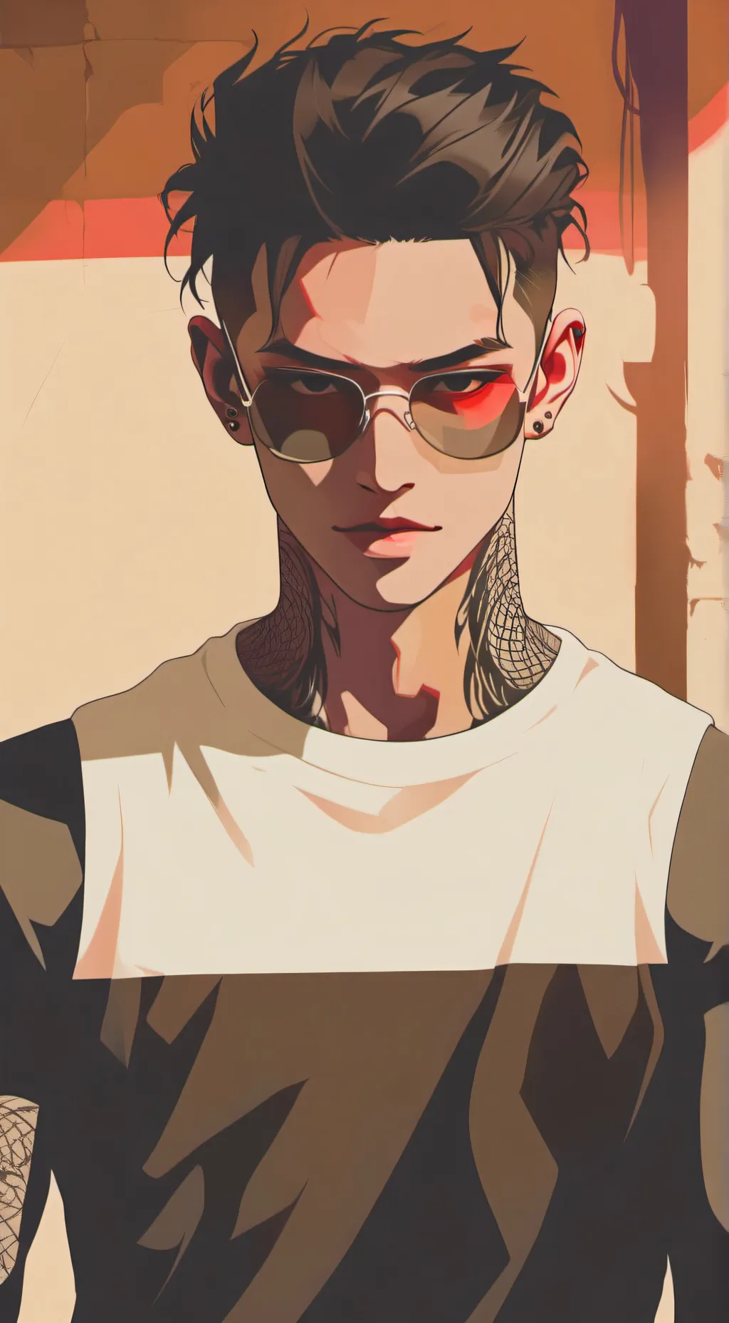 ai character: Vincent background